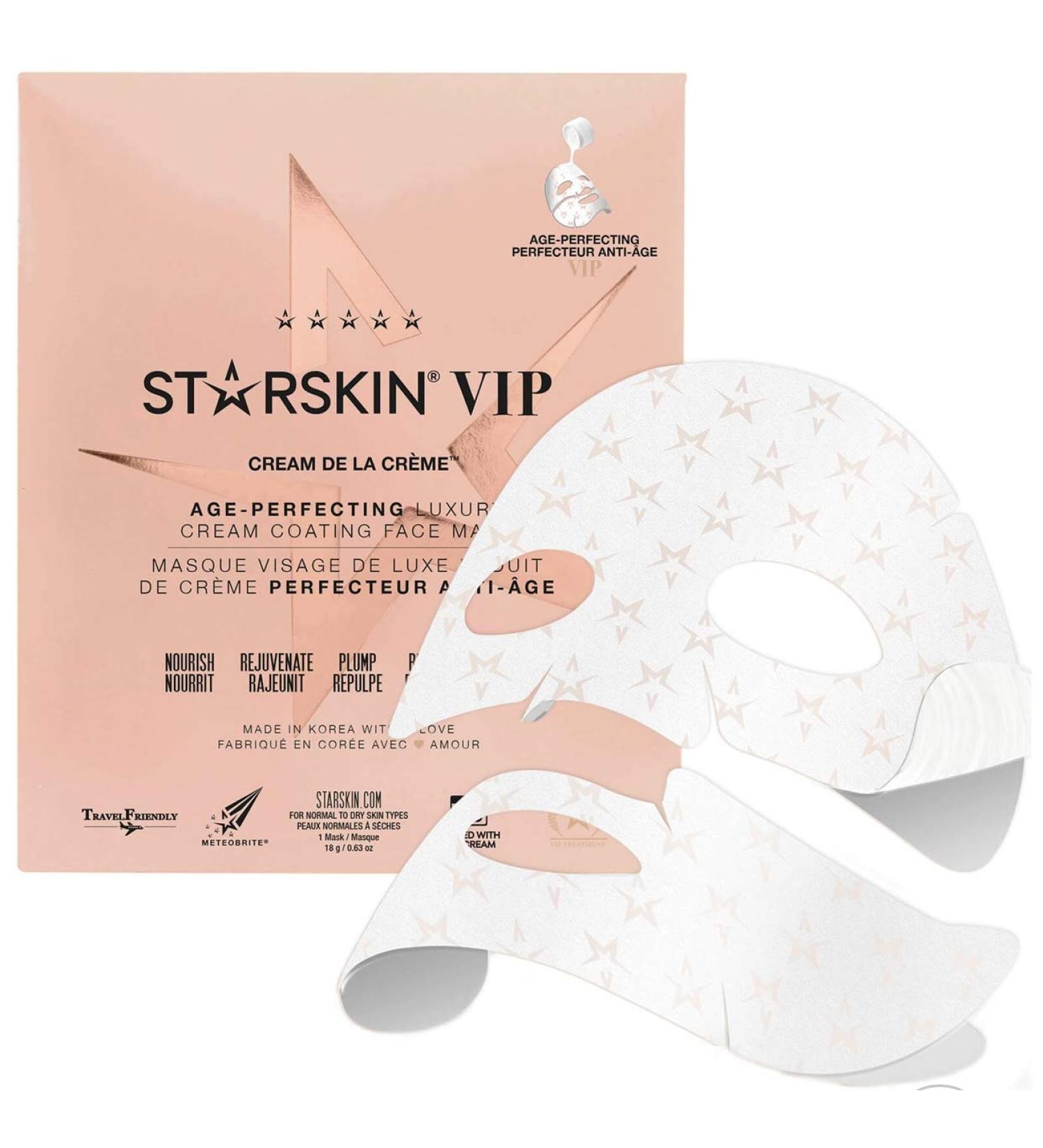 STARSKIN VIP Cream de la Cr me Instantly Recovering Sheet Mask