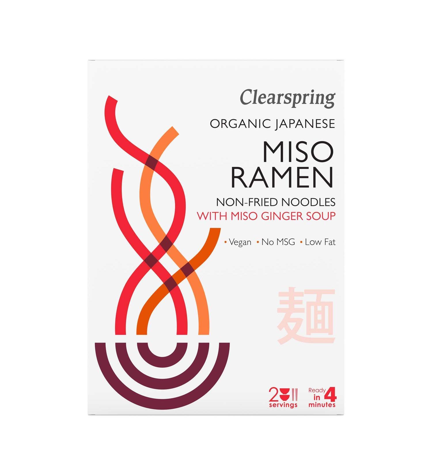 Organic Japanese Miso Ramen Noodles