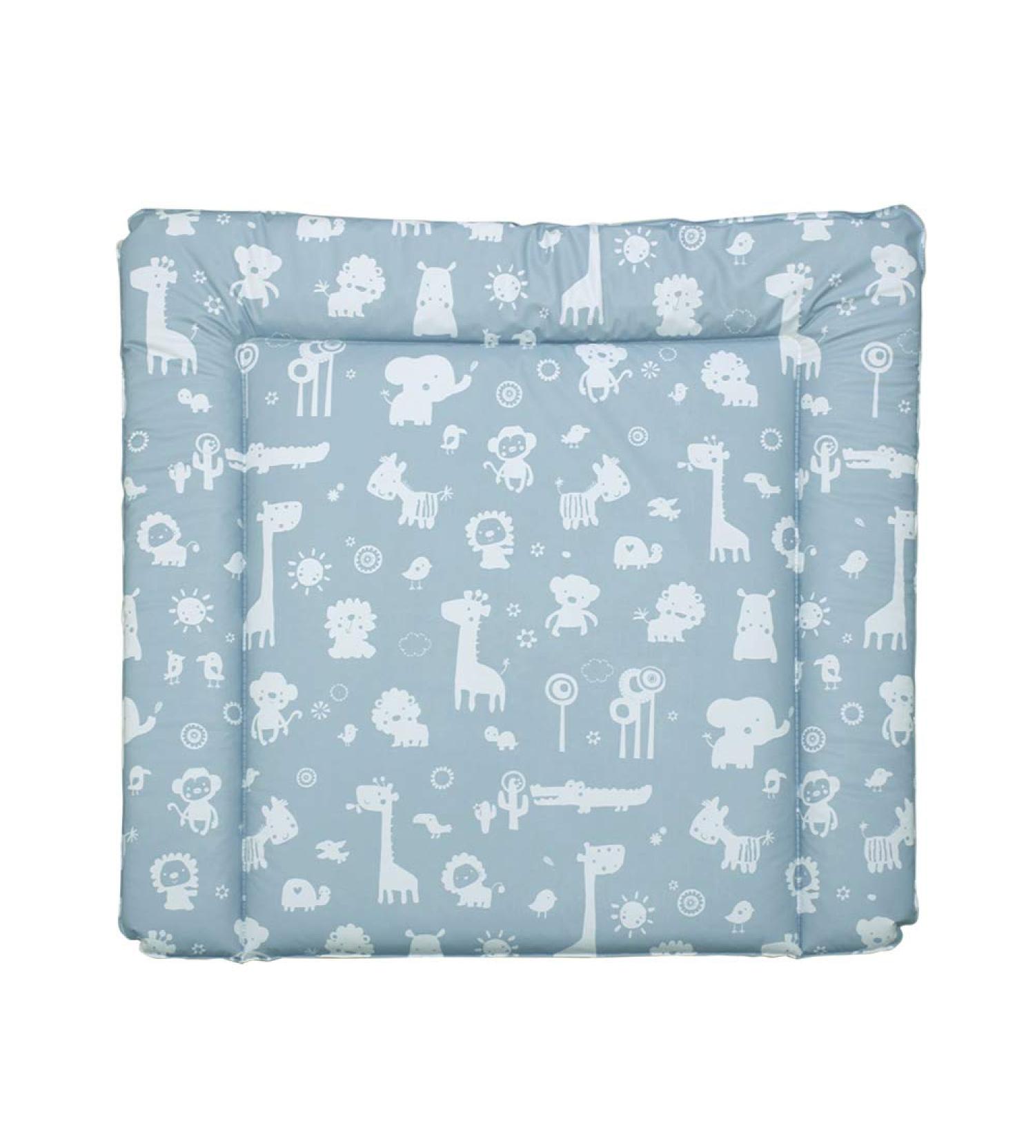 Pollutant-Free Changing Pad 77x73 cm | Washable Baby Diapering Layer for NSD & Puckdaddy Chests | Gray Blue - Buy Online on SooperMarket.com