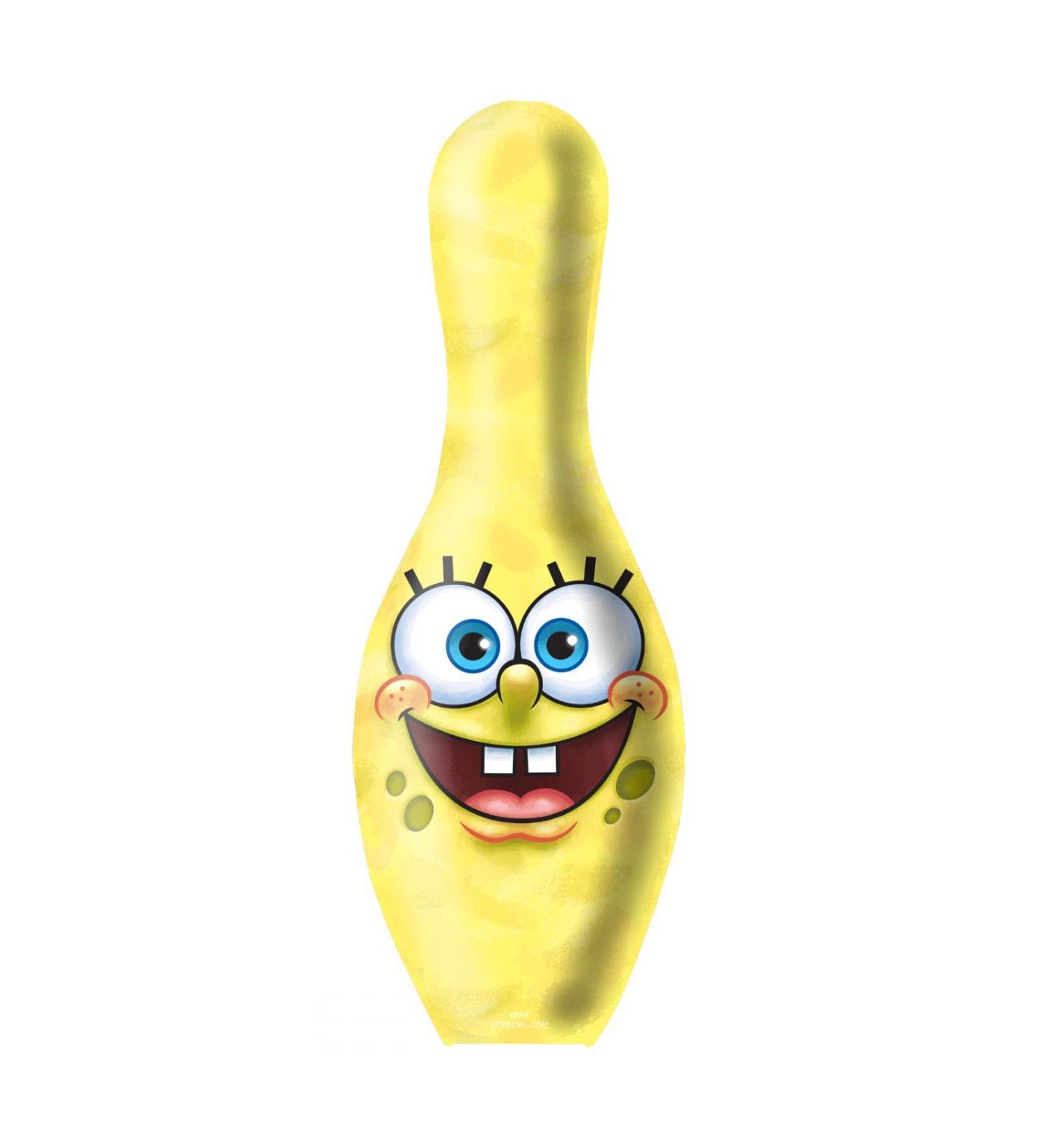 OnTheBallBowling Spongebob Face Official Size Bowling Pin
