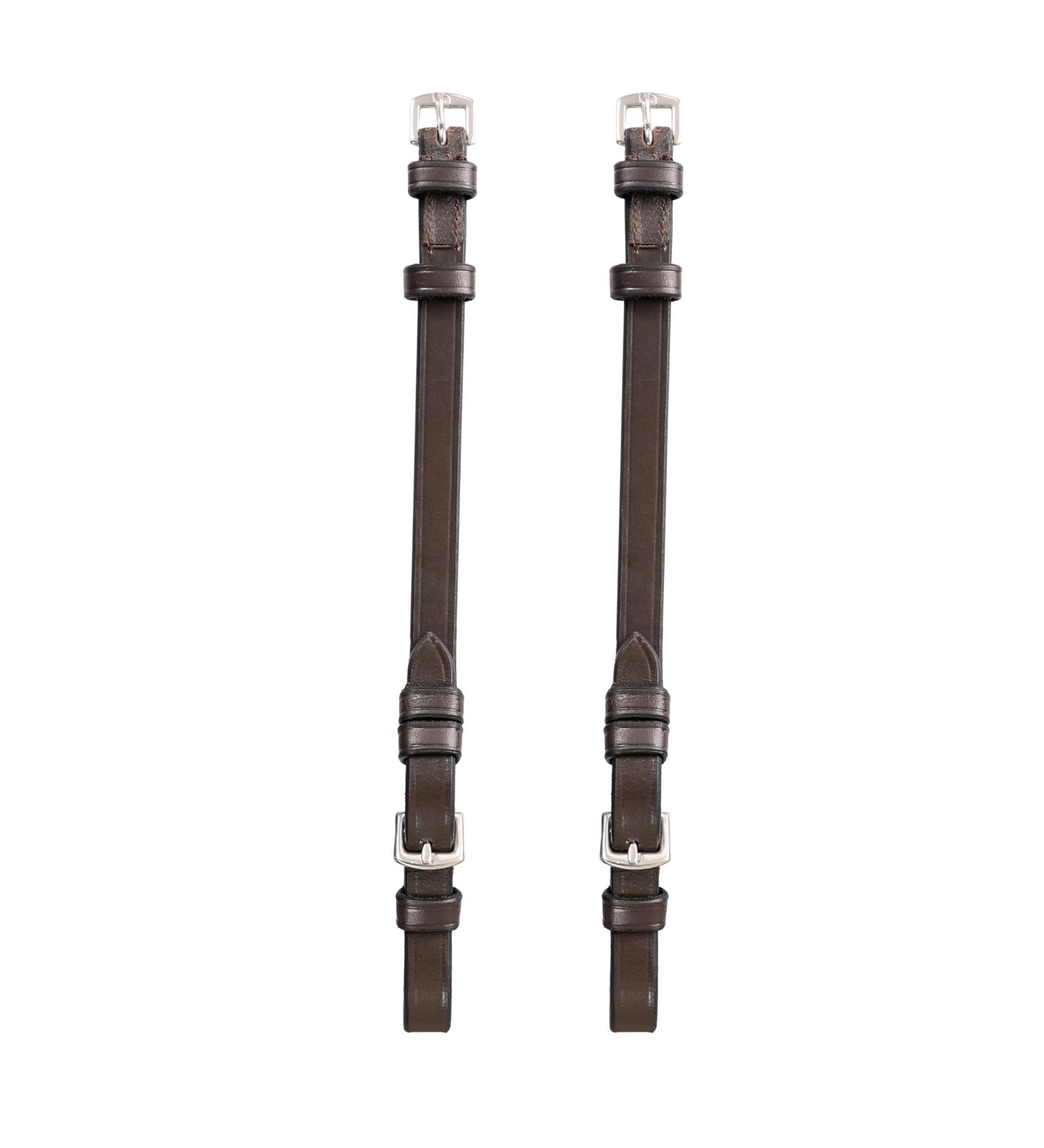 ExionPro Brown Bridle with Buckle Closure (16mm) & Matching Stitching | Replacement Cheek Piece - Full Size Horse Tack - Buy Online on SooperMarket.com