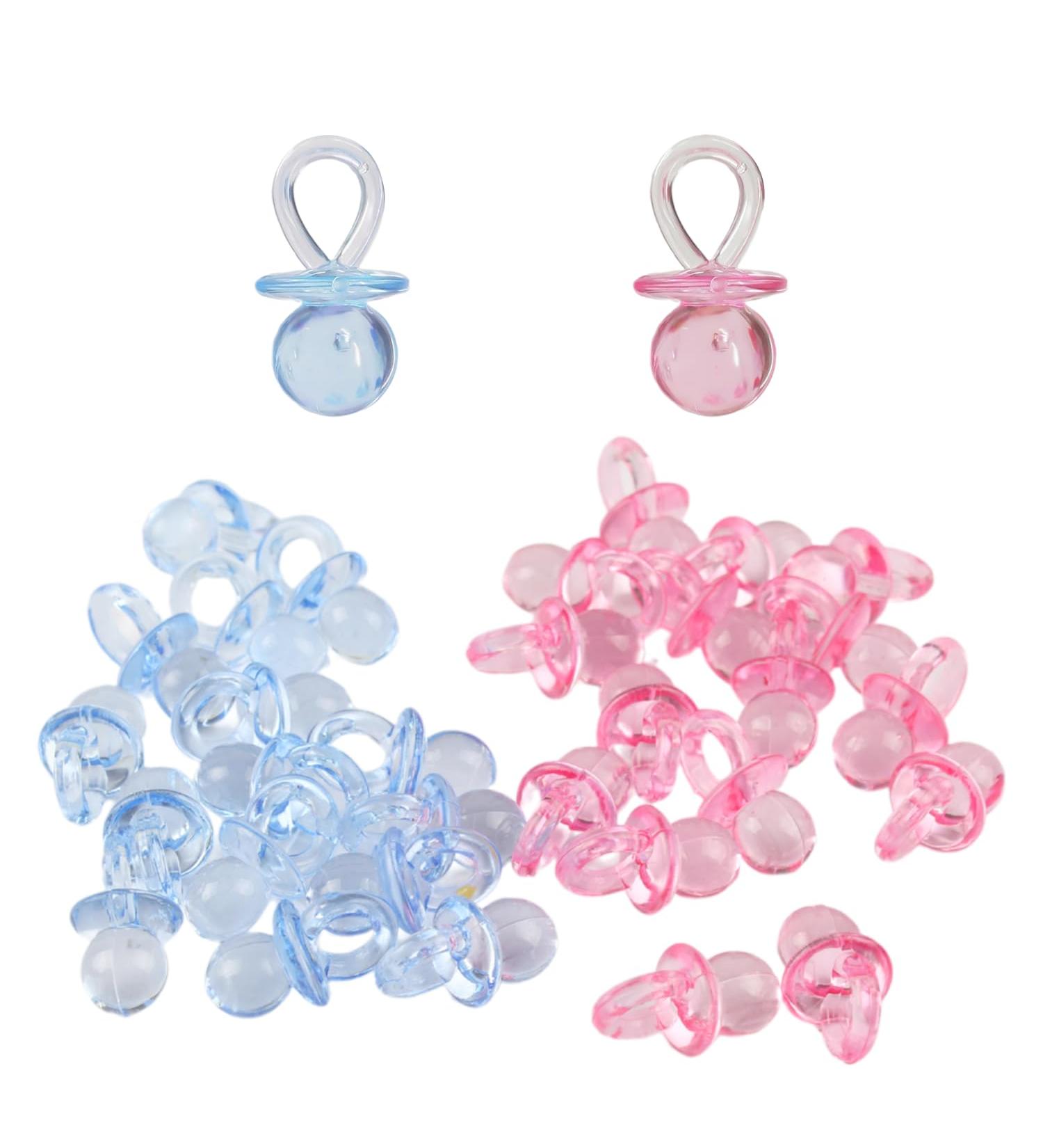 100pcs Baby Pacifiers Set | Baby Accessories & Party Decorations | Ideal for Baby Showers & Birthdays - Buy Online on SooperMarket.com