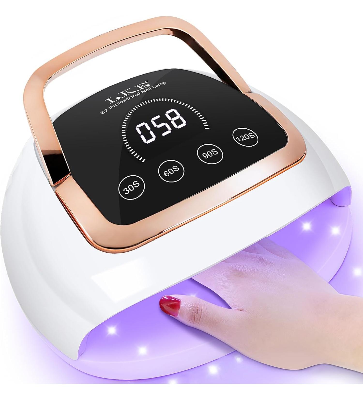 Buy Wisdompark 268W UV LED Nail Lamp - LCD Touch Screen 4 Timer Settings Perfect for Gel Nails - International Shipping - Buy Online on SooperMarket.com