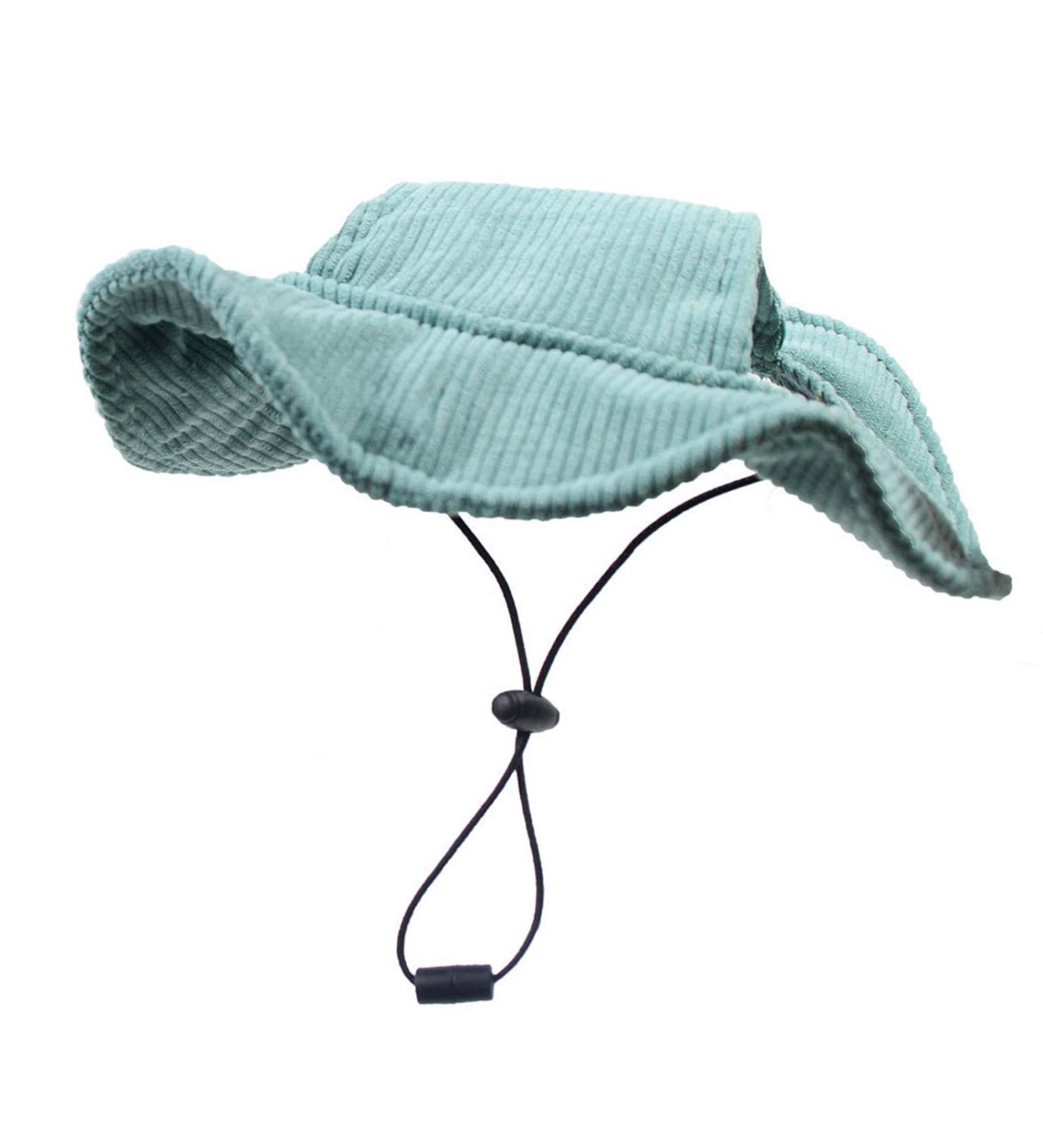 Folpus Outdoor Dog Hat - Breathable Summer Cap for Small to Large Dogs - XS Green Puppy Sun Hat - Buy Online on SooperMarket.com