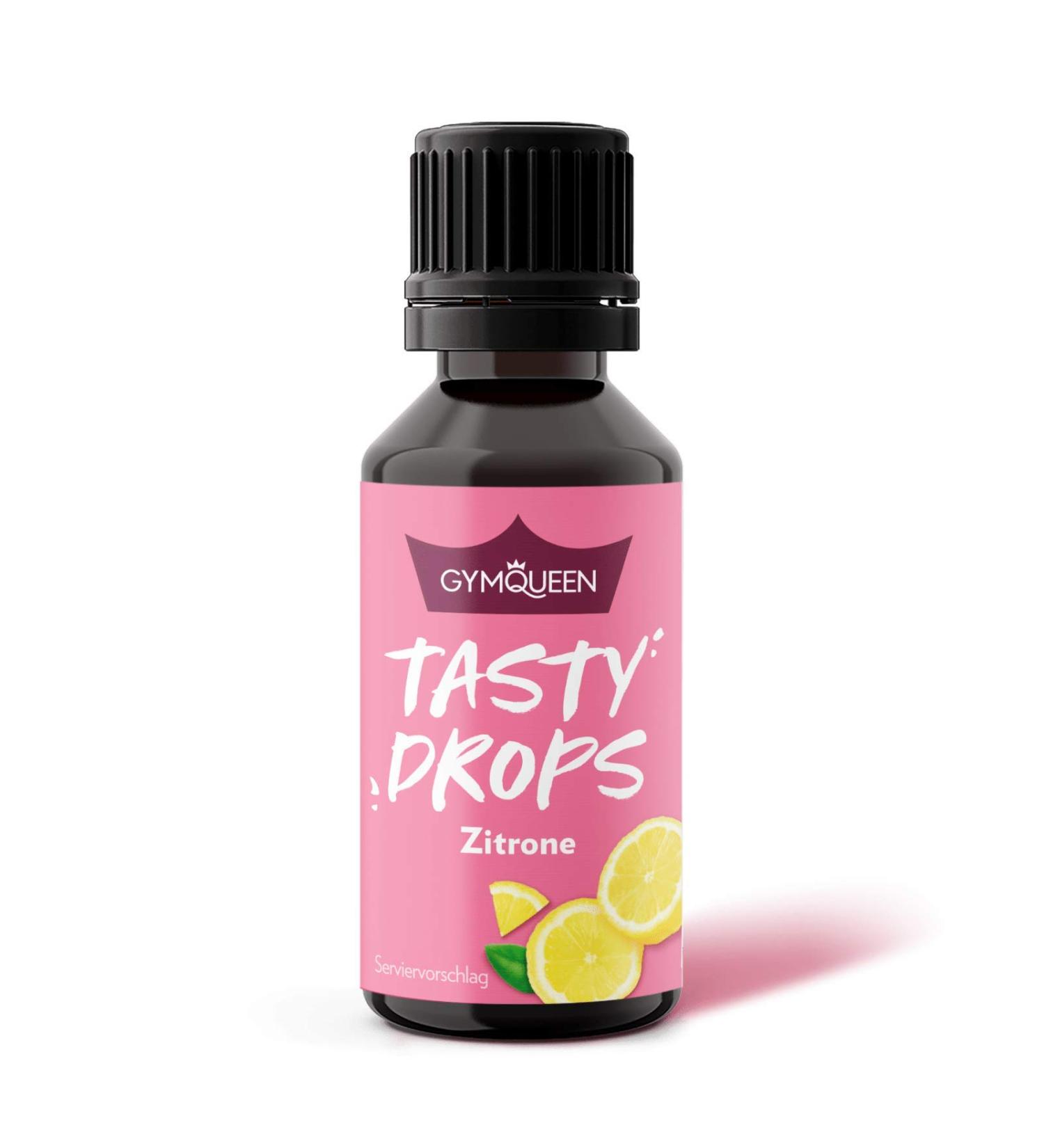 Buy GymQueen Tasty Drops - Zero Calorie Lemon Flavor Drops 30ml | International Shipping - Buy Online on SooperMarket.com