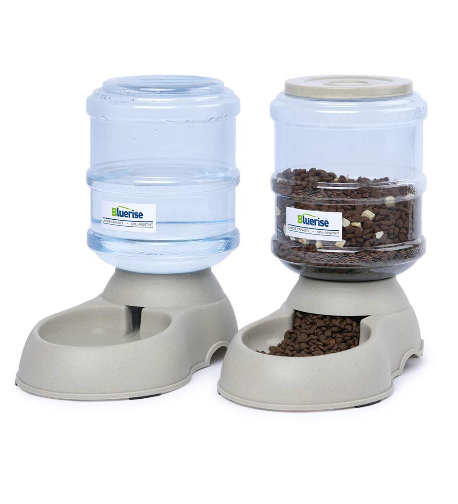 BLUERISE Automatic Dog Water Bowl Dispenser - Self-Feeding Gravity Refill for Pets - BPA-Free & Easy to Clean - Buy Online on SooperMarket.com