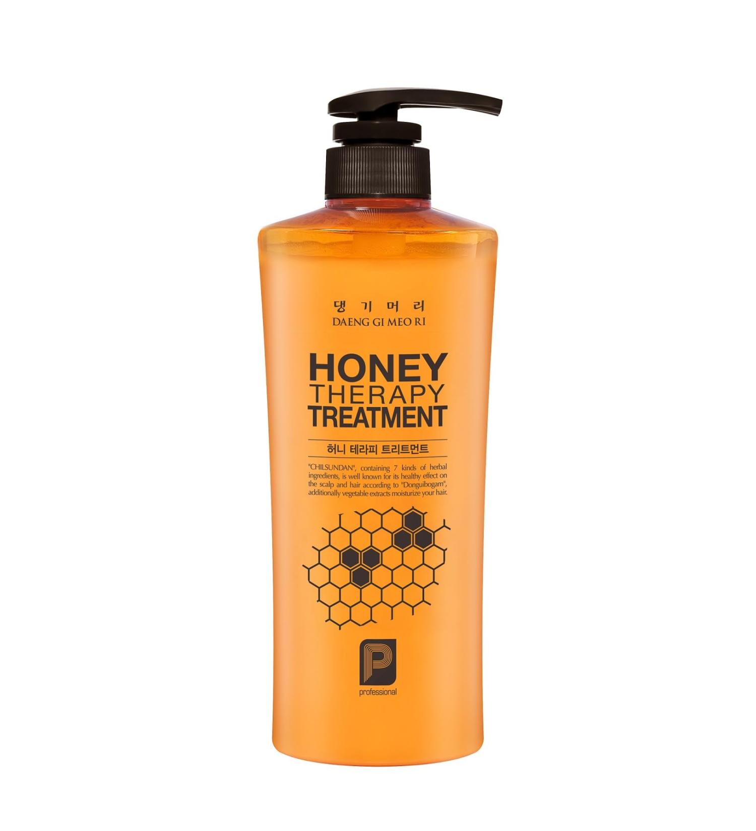 Daeng Gi Meo Ri- Professional Honey Therapy Treatment 4 types of nourishing ingredients are Moisturizing Component Delivers Nourishment for Hydrated and Radiant Hair 500ml