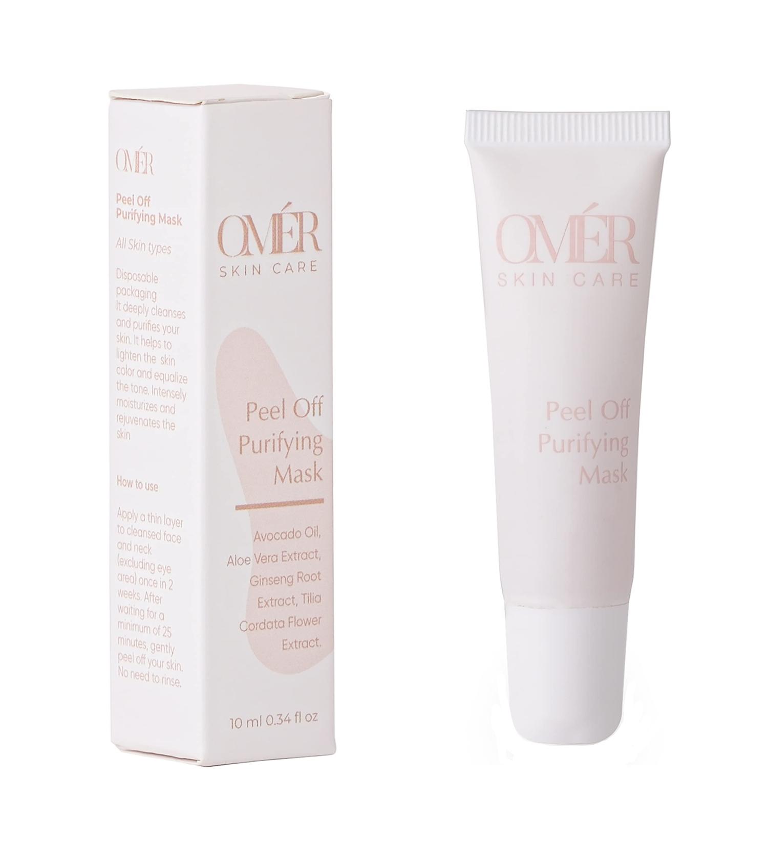 Omer Face Mask 10 ml - Peel Off Facial Skin Care for Women | Hydrating Face Masks & Moisturizers | Self-Care Sets & Kits - Buy Online on SooperMarket.com