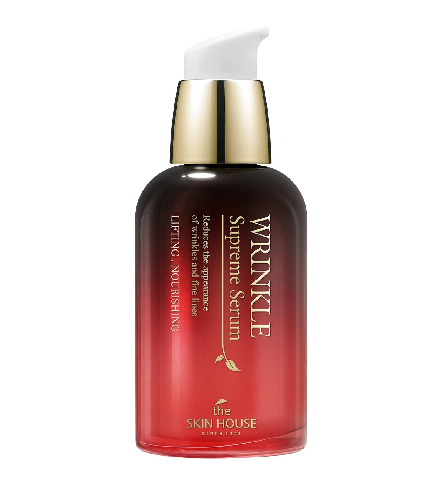 The Skin House Wrinkle Supreme Serum 1.69 fl.oz - Ginseng Firming & Lifting Serum | Korean Skincare 1.7 Fl Oz - Buy Online on SooperMarket.com