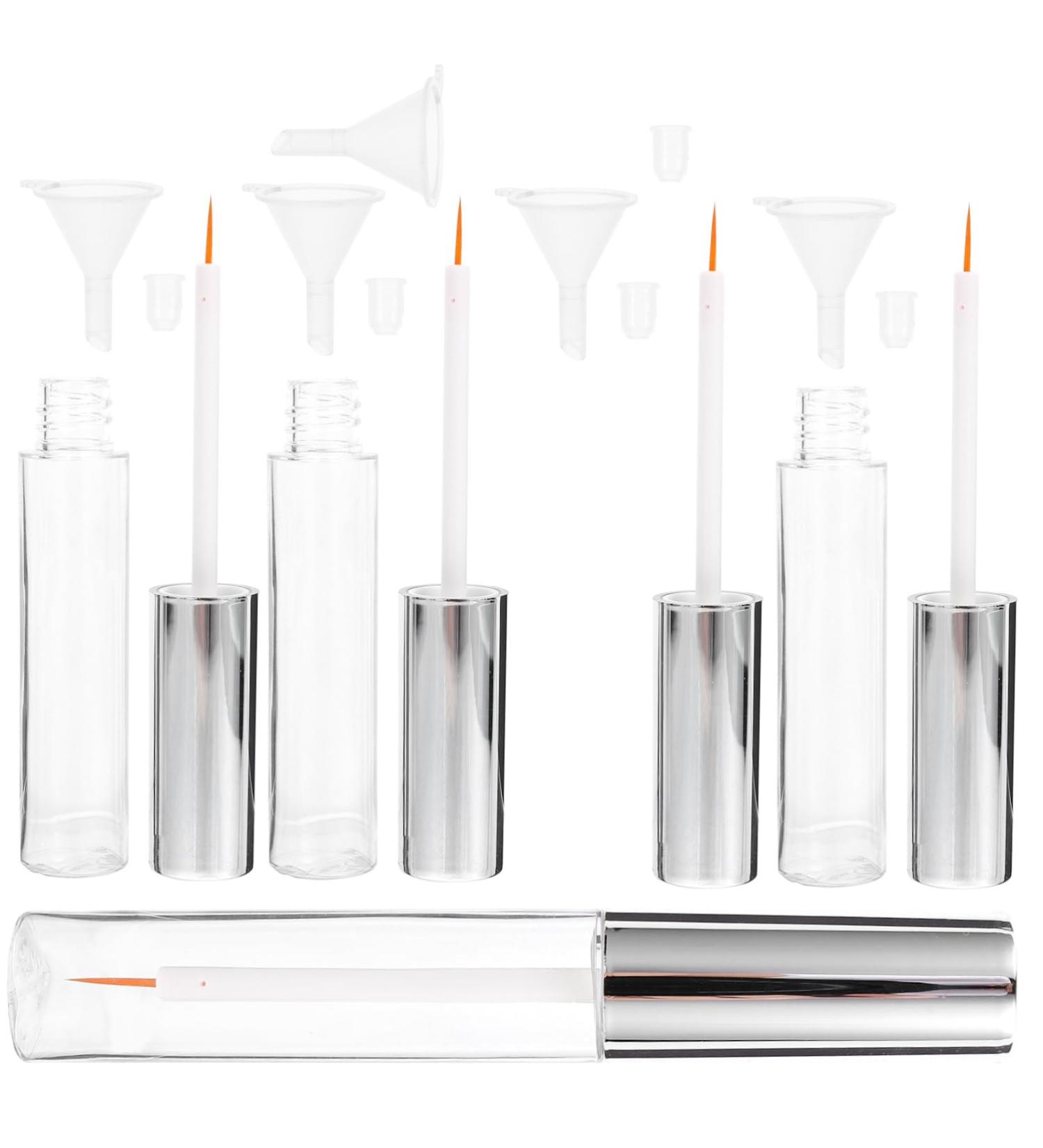 HAPINARY 15 Pcs Mascara Tube Oil Mister Cuticle Oil Pen Lip Gloss Tubes Empty Lip Balm Tubes Oils Transparent - Buy Online on SooperMarket.com