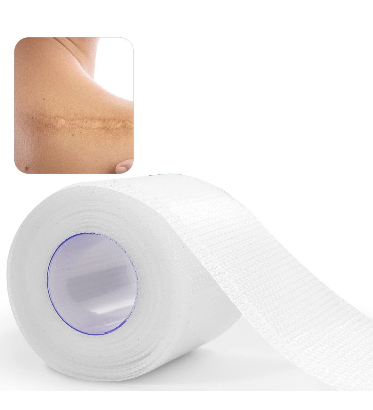 Silicone Scar Sheets 1.6x120 - Scar Removal Tape for Burn, Acne, C-Section & Surgery - Reusable & Washable - Buy Online on SooperMarket.com