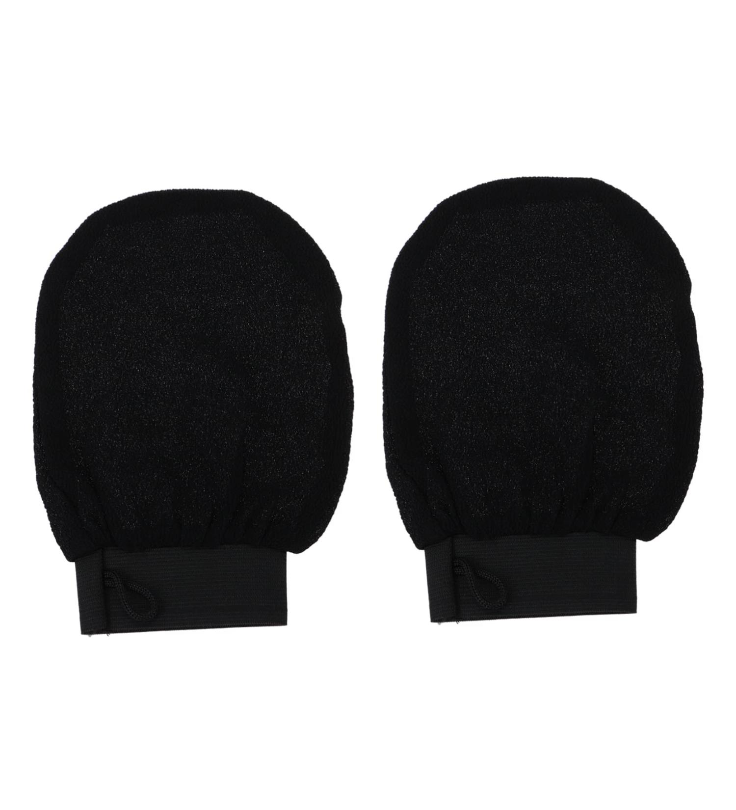 Shop Mikinona Exfoliating Bath Gloves - 1 Pair Scrubber Mitts for Spa & Shower | International Shipping Available - Buy Online on SooperMarket.com