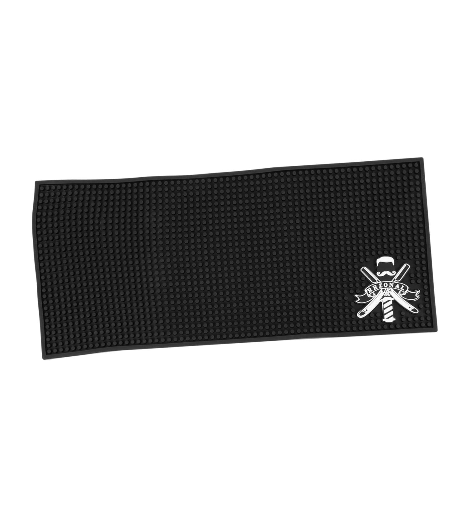 Non-Slip Barber Work Station Mat | Heat-Resistant Silicone Protection Mat | Ideal for Flat Irons & Curling Irons - Buy Online on SooperMarket.com