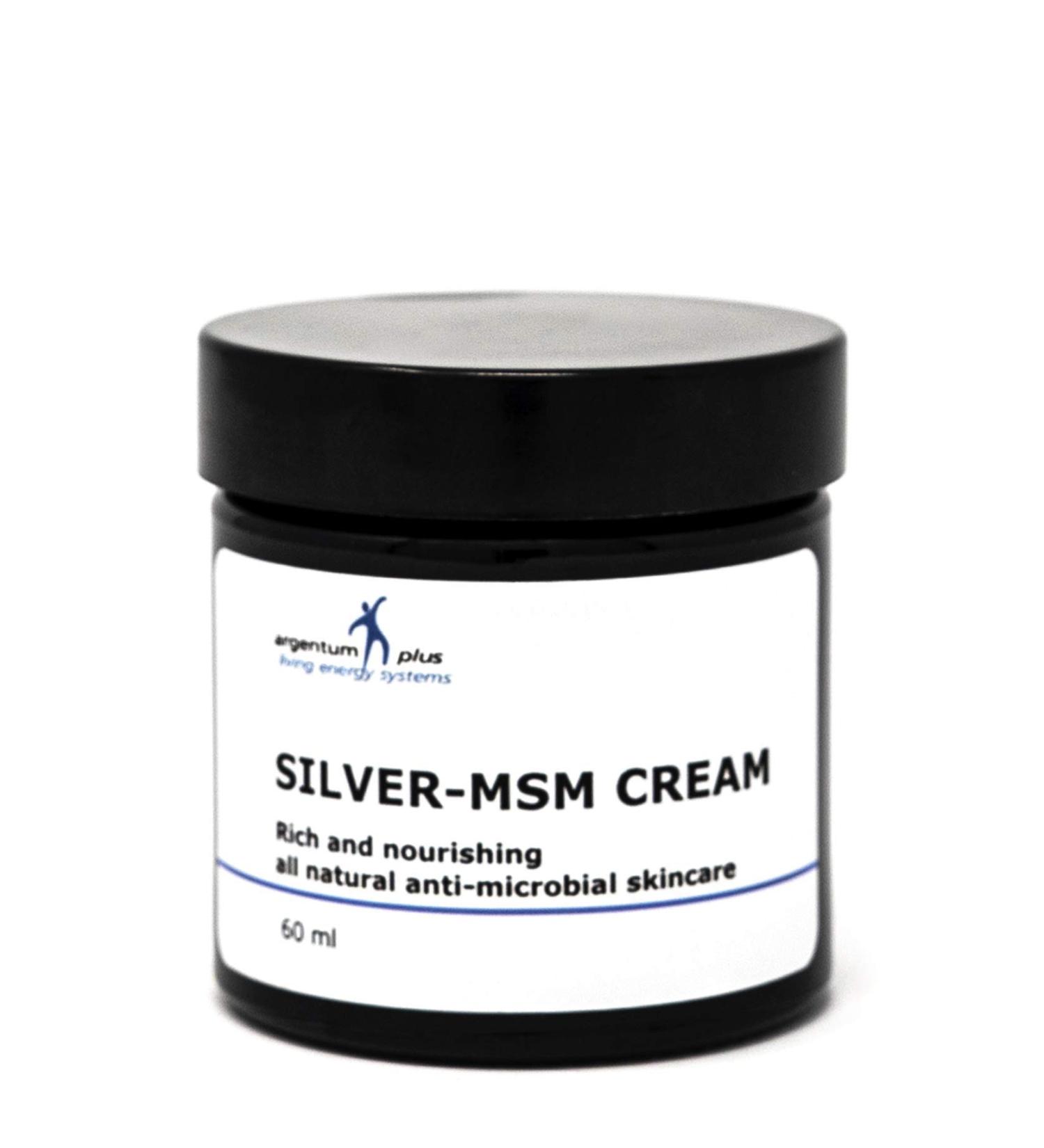 Argentum Plus Silver-MSM Cream 60ml - Pack of 1 | Skin-friendly Formula - Buy Online on SooperMarket.com