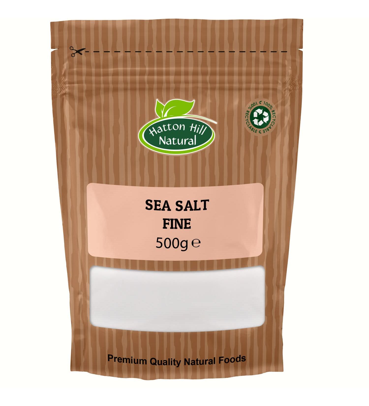 Sea Salt Fine - Food Grade 2kg by Hatton Hill - Free UK Delivery