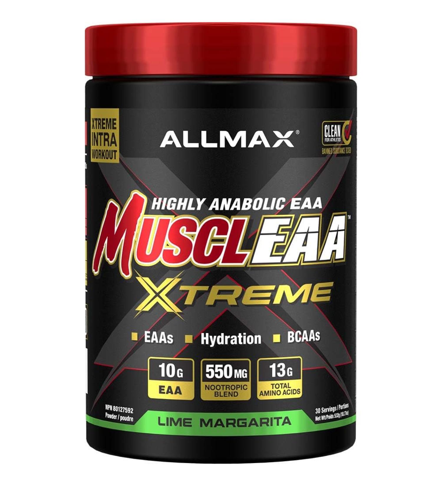 Allmax Nutrition - MusclEAA Xtreme - Lime Margarita - Buy Online on SooperMarket.com