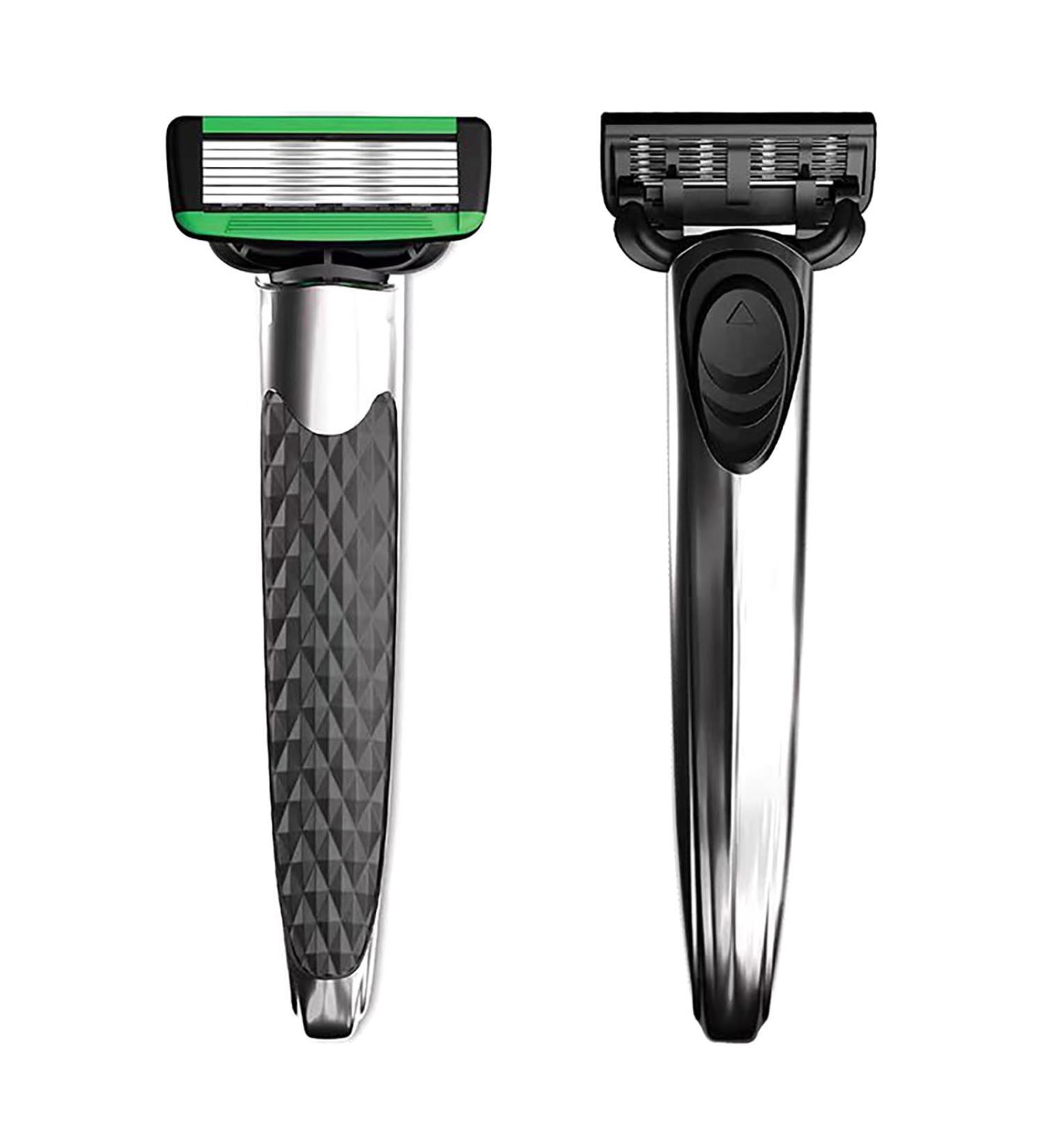 Yawdil 7-Layer Safety Razor | Classic Double Edge Manual Razor with Holder & 2 Blades | Perfect for Men | International Shipping Available - Buy Online on SooperMarket.com