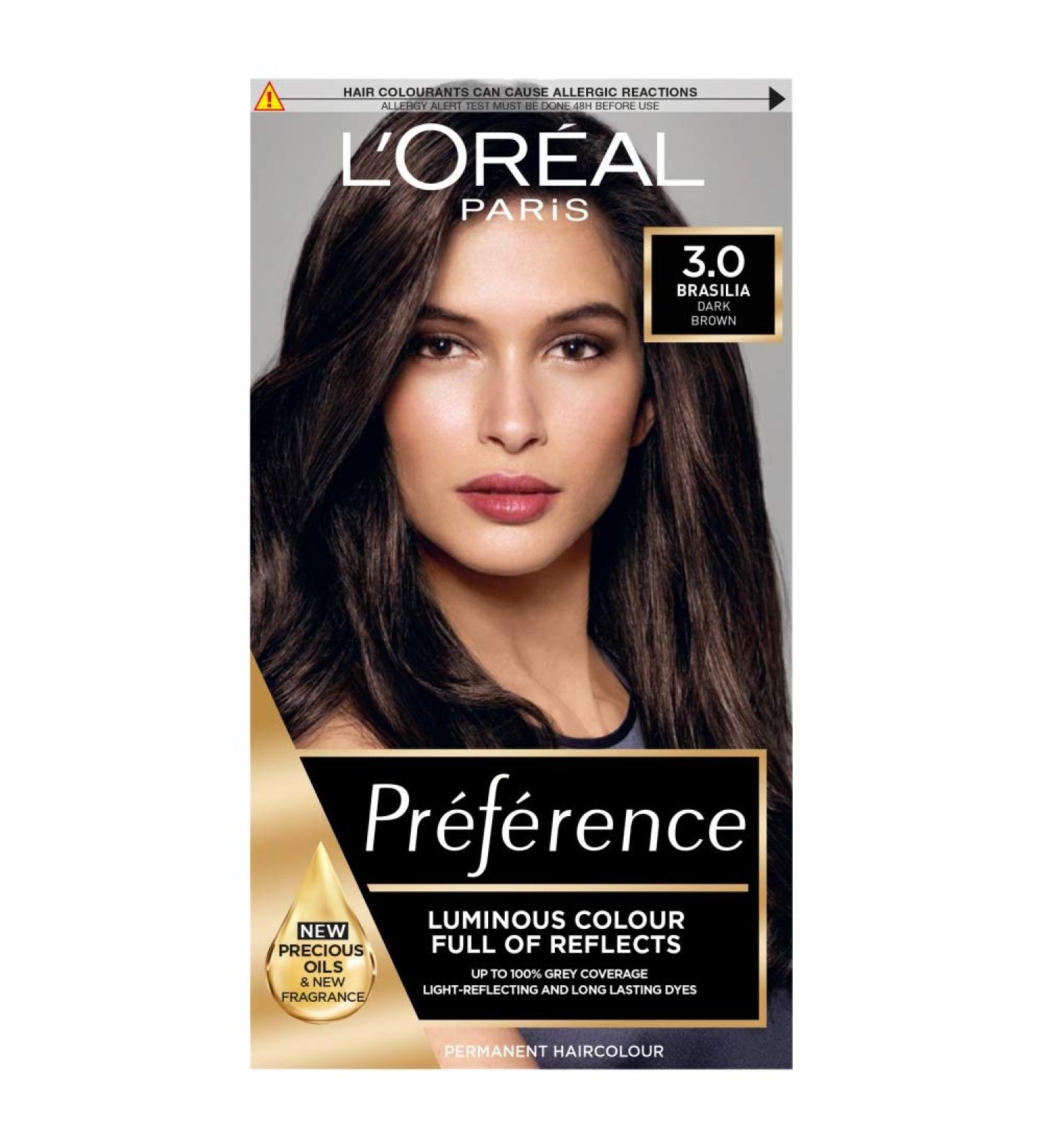 L'Or al Paris Preference Brasilia 3 Dark-Brown - Buy Online on SooperMarket.com