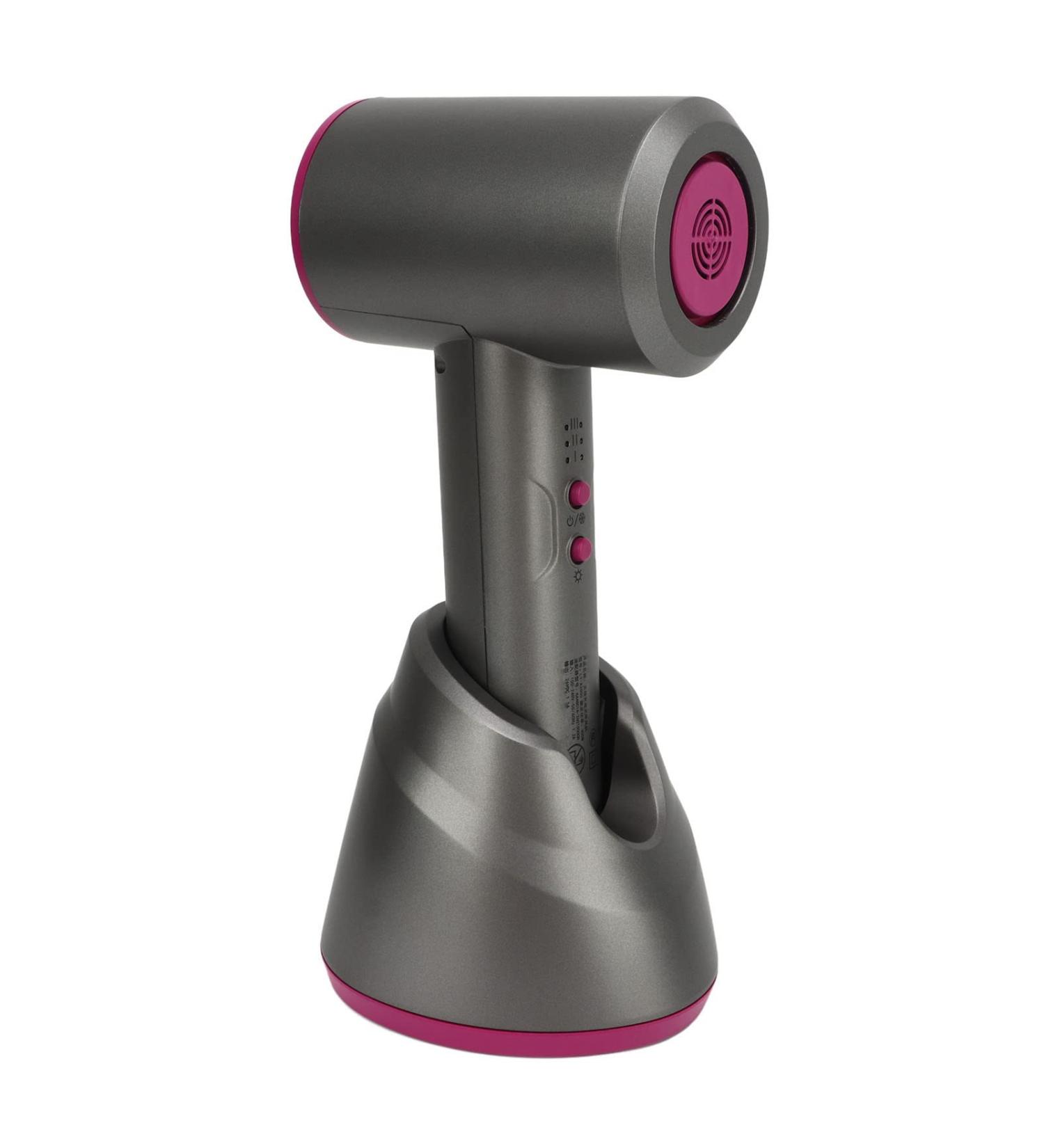 Cordless Hairdryer 100 240V 3 Levels Airflow Rechargeable Low Noise Narrow Spout for RVs (US Plug) - Buy Online on SooperMarket.com
