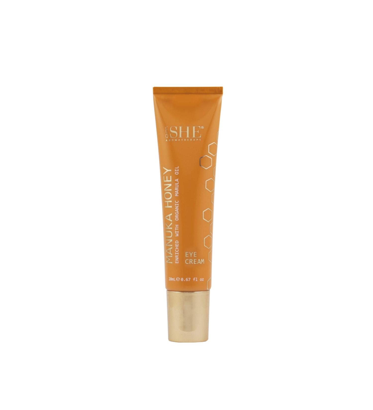 Om SHE Aromatherapy Manuka Honey Eye Cream - Nourish & Revitalize Your Skin | International Shipping Available - Buy Online on SooperMarket.com