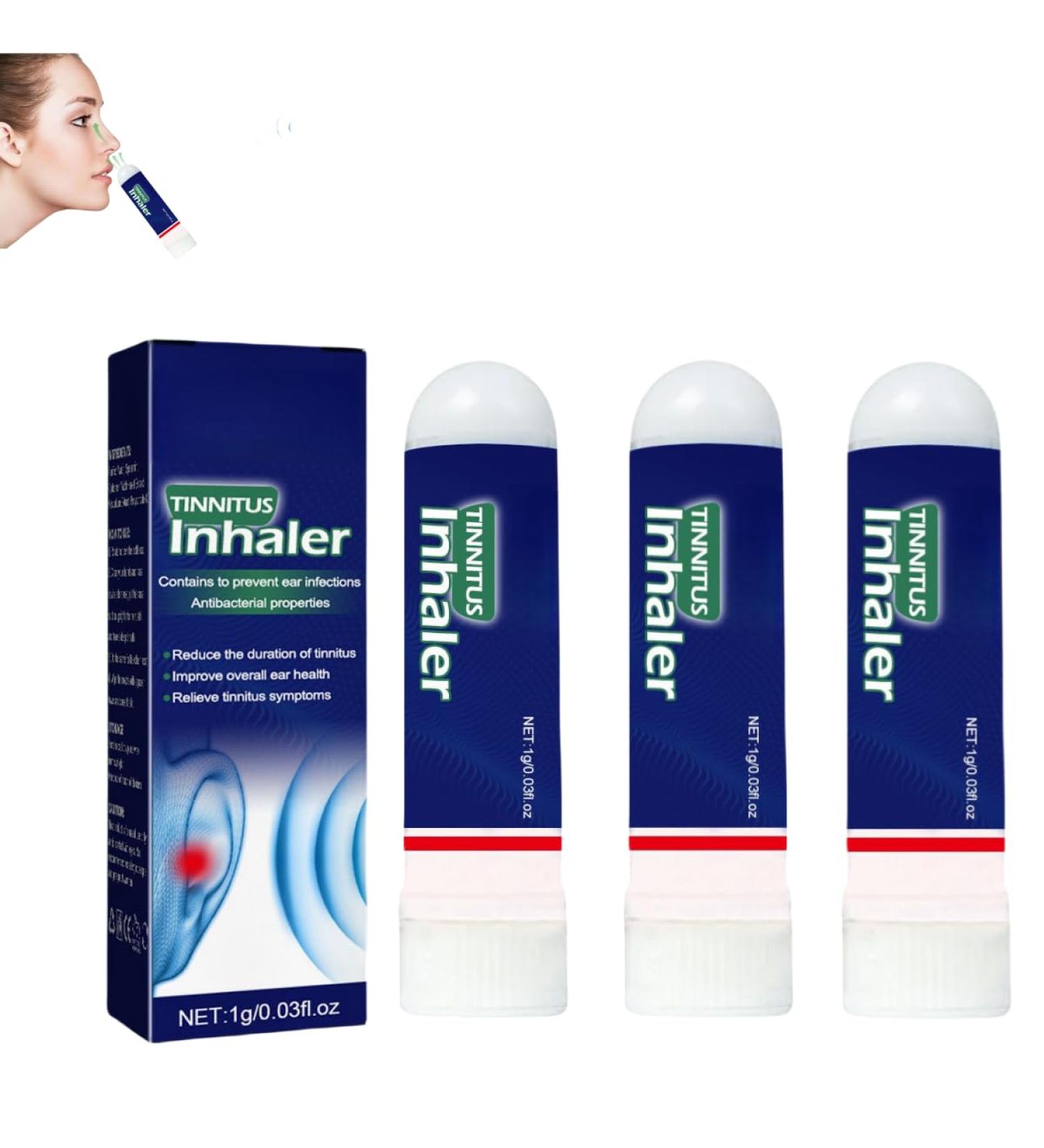 GeRRiT Echo Ease Tinnitus Inhaler Tinnitus Relief Device Tinnitus Relief Device to Relieve Ear discomfort 3pcs - Buy Online on SooperMarket.com