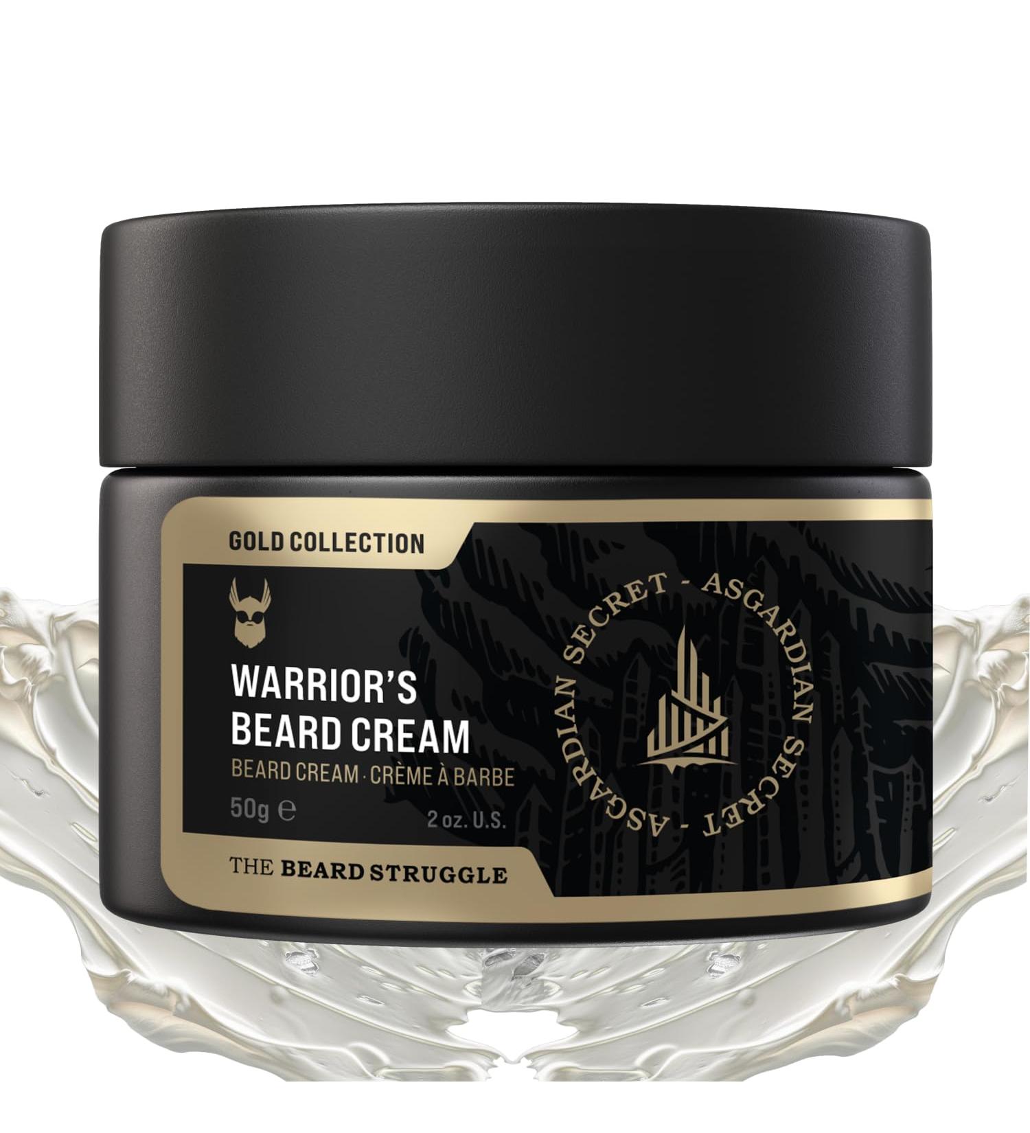 Beard Struggle Asgardian Secret Beard Butter - Hydrating Beard Cream with Avocado & Jojoba Oils - 50g Moisturizer & Softener for Men - Buy Online on SooperMarket.com