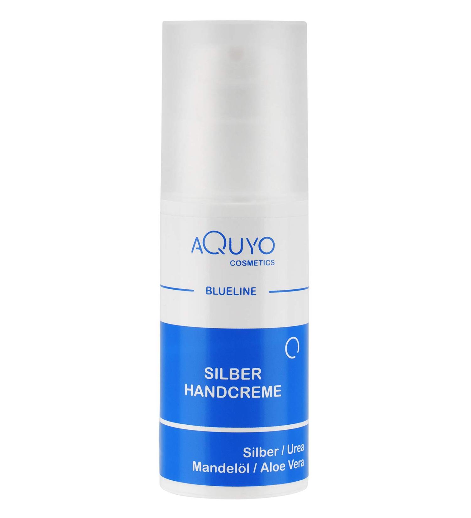 Blure Silver Hand Cream - Ultimate Relief for Dry Cracked Hands | Soothing Formula with Microsilver Aloe Vera & Urea - 100ml Airless Pump - Buy Online on SooperMarket.com
