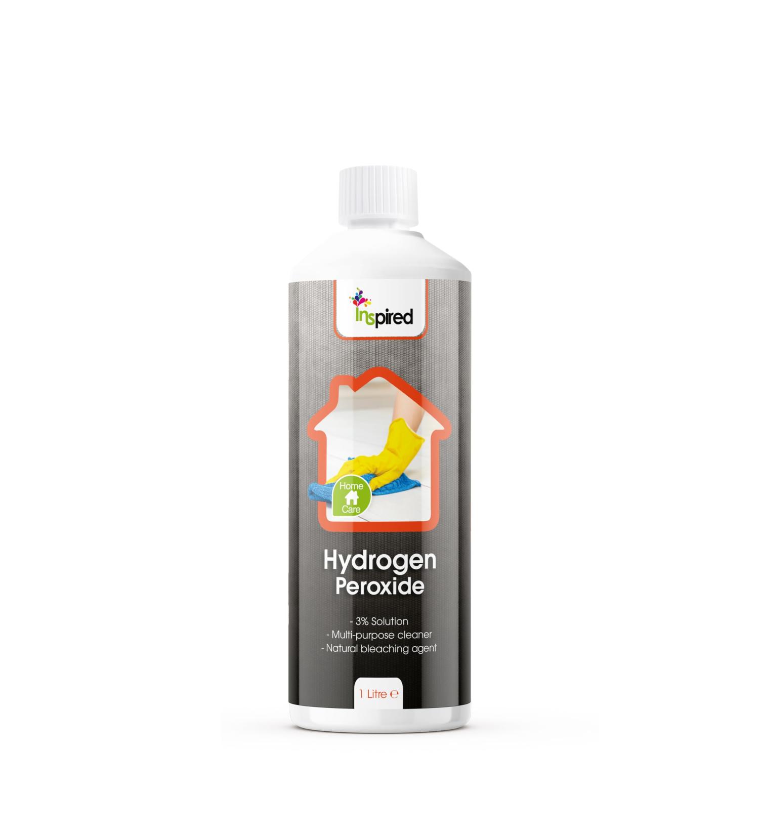 Inspired - Hydrogen Peroxide 3% 1 Litre - 10 Vols Lemon 1 l (Pack of 1) - Buy Online on SooperMarket.com