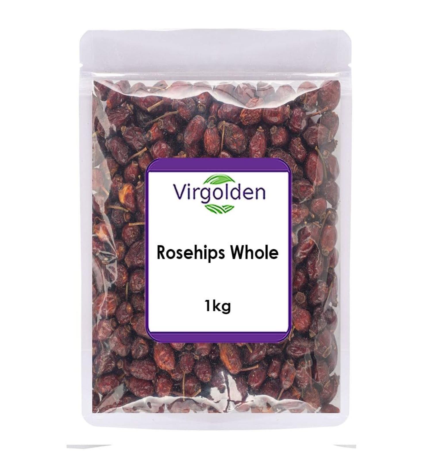 Rosehips Whole 1kg by Virgolden - Buy Online on SooperMarket.com