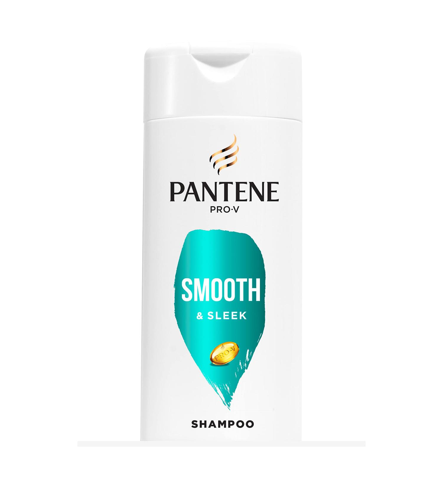 Pantene Pro-V Smooth & Sleek Shampoo 3.38 fl oz - Frizz Control & Shine for All Hair Types | Buy Internationally - Buy Online on SooperMarket.com