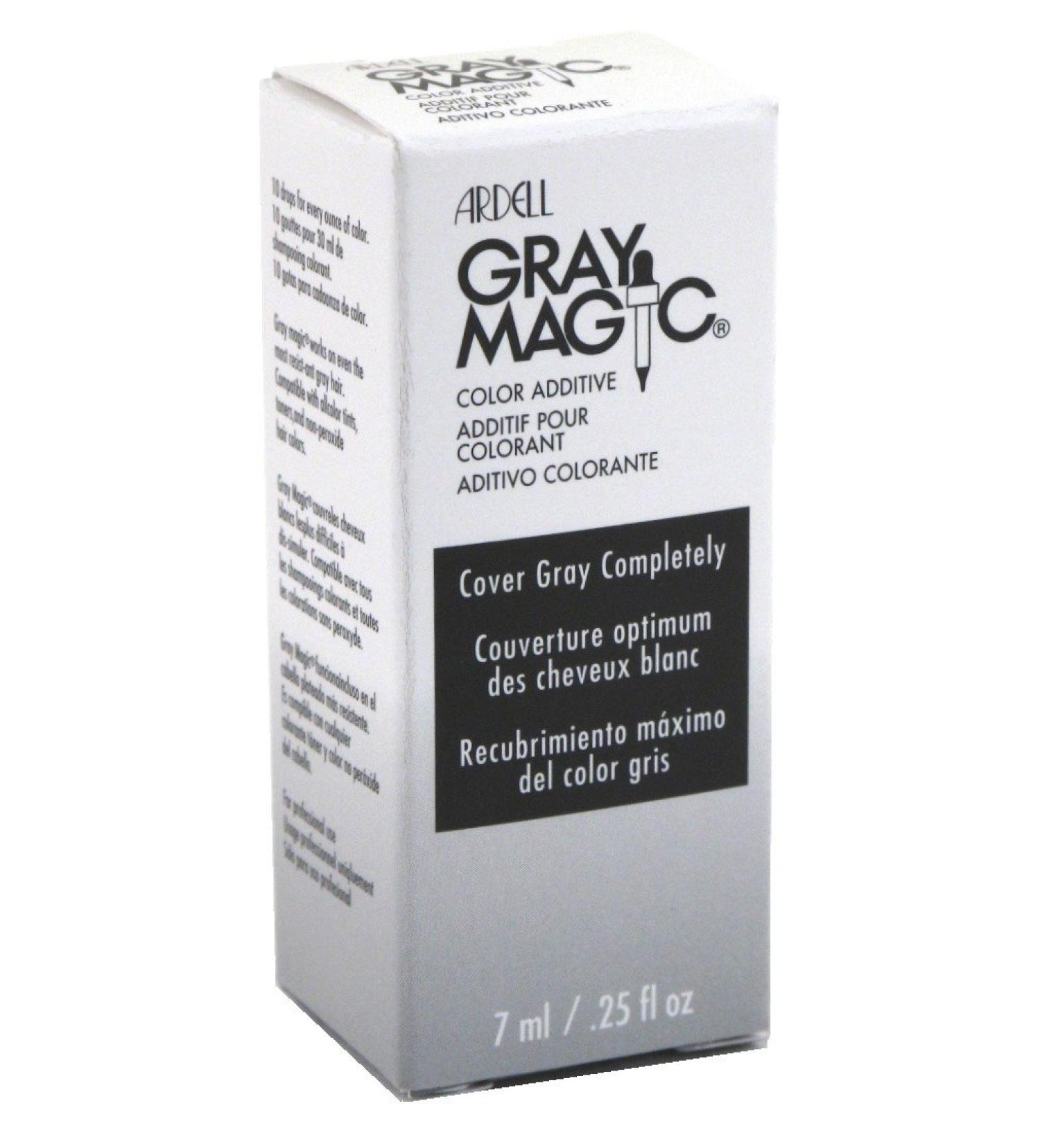 Ardell Gray Magic 0.25oz Bottle (2 Pack) - Instantly Covers Gray Hair - Long Lasting Results - Buy Online on SooperMarket.com