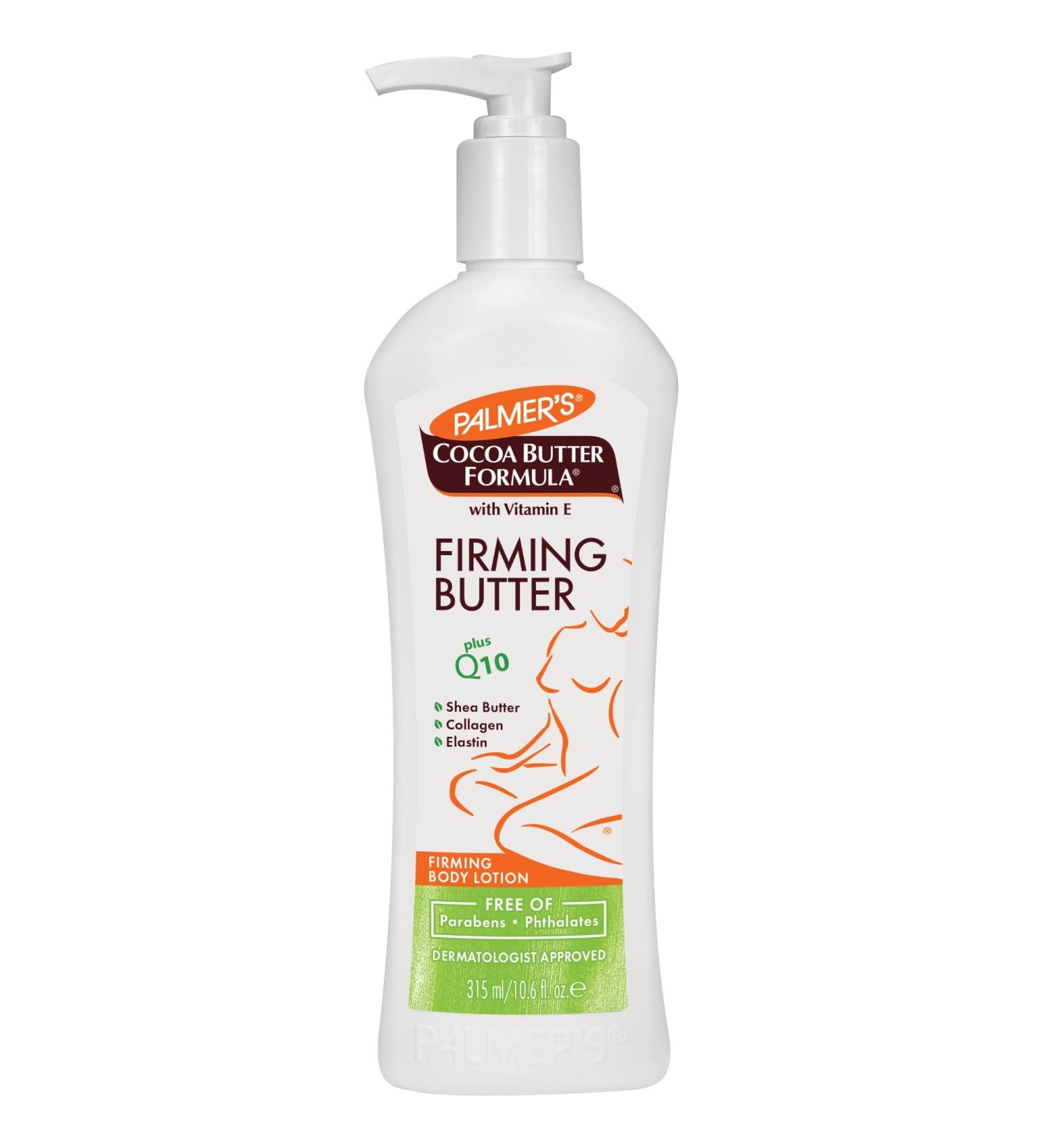 Palmer's Cocoa Butter Formula Firming Butter Body Lotion Postpartum Pregnancy Skin Care 10.6 Ounces (Pack of 6)