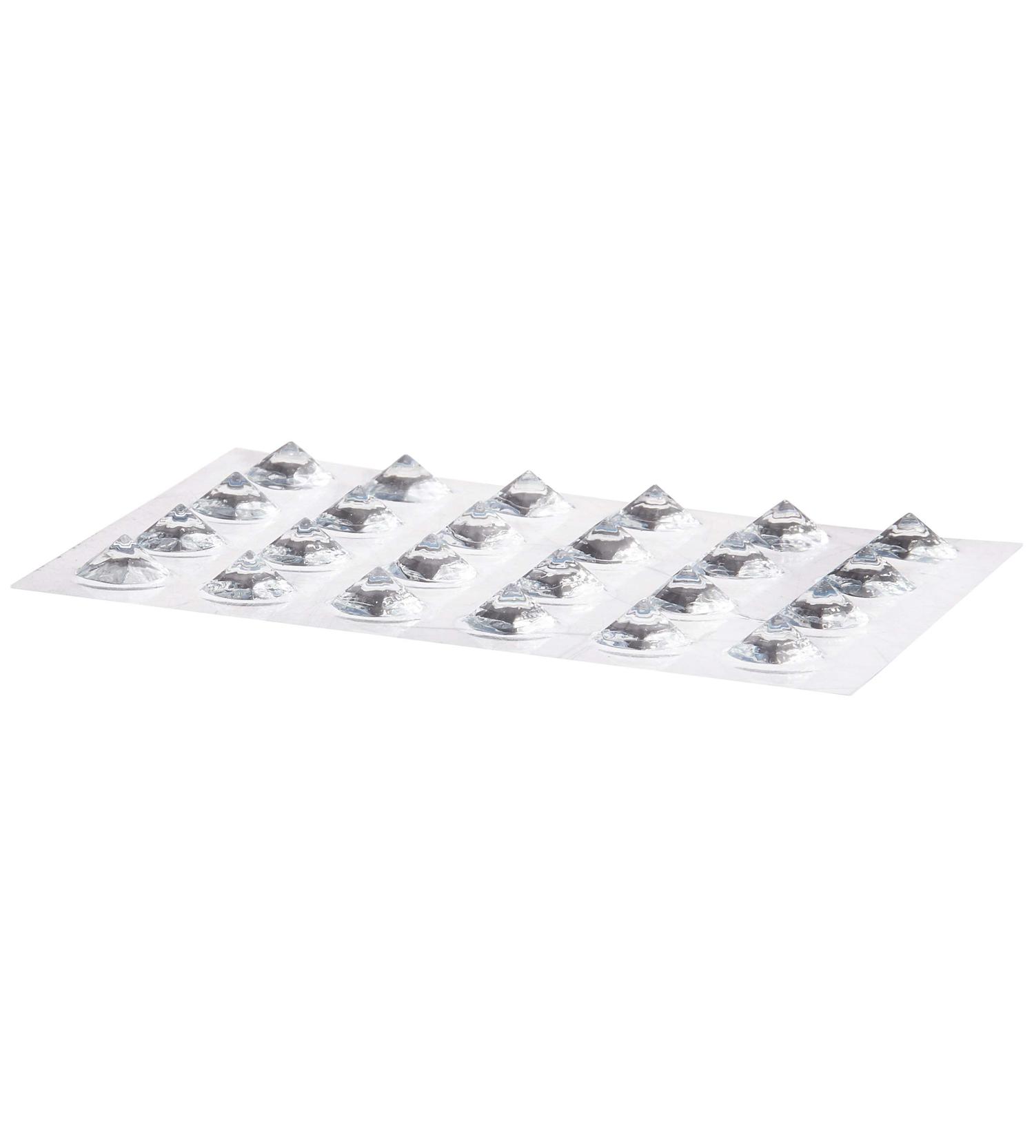 Edible By Design Clear Gel Diamonds, 10mm x 24
