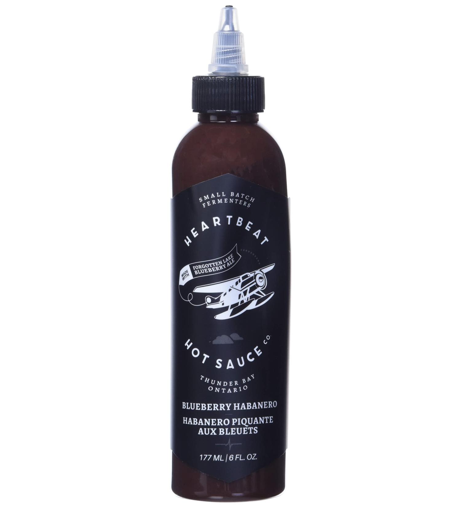 Heartbeat Hot Sauce - Blue Habenro 6 oz. - Small Batch & Handmade Vegan Gluten Free Preservative Free Featured on Hot Ones! - Buy Online on SooperMarket.com