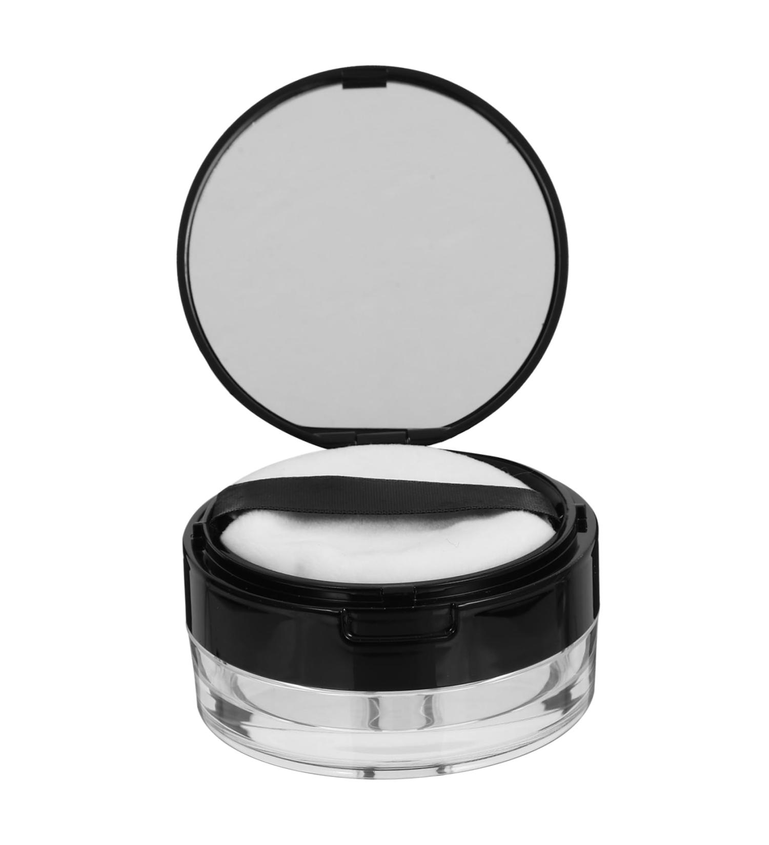 Mikinona Cosmetic Case with Powder Puff Make up Containers Puff Case Cosmetic Cases for Traveling Blusher - Buy Online on SooperMarket.com