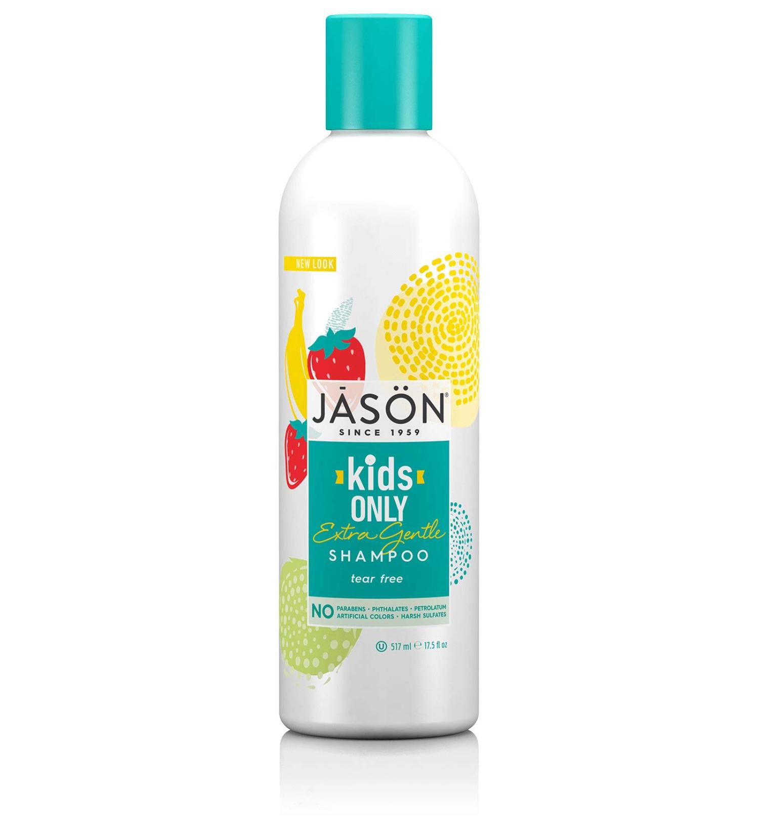 JASON Kids Only! Extra Gentle Shampoo - 17.5 oz Bottle | Best Gentle Shampoo for Children | International Shipping Available - Buy Online on SooperMarket.com