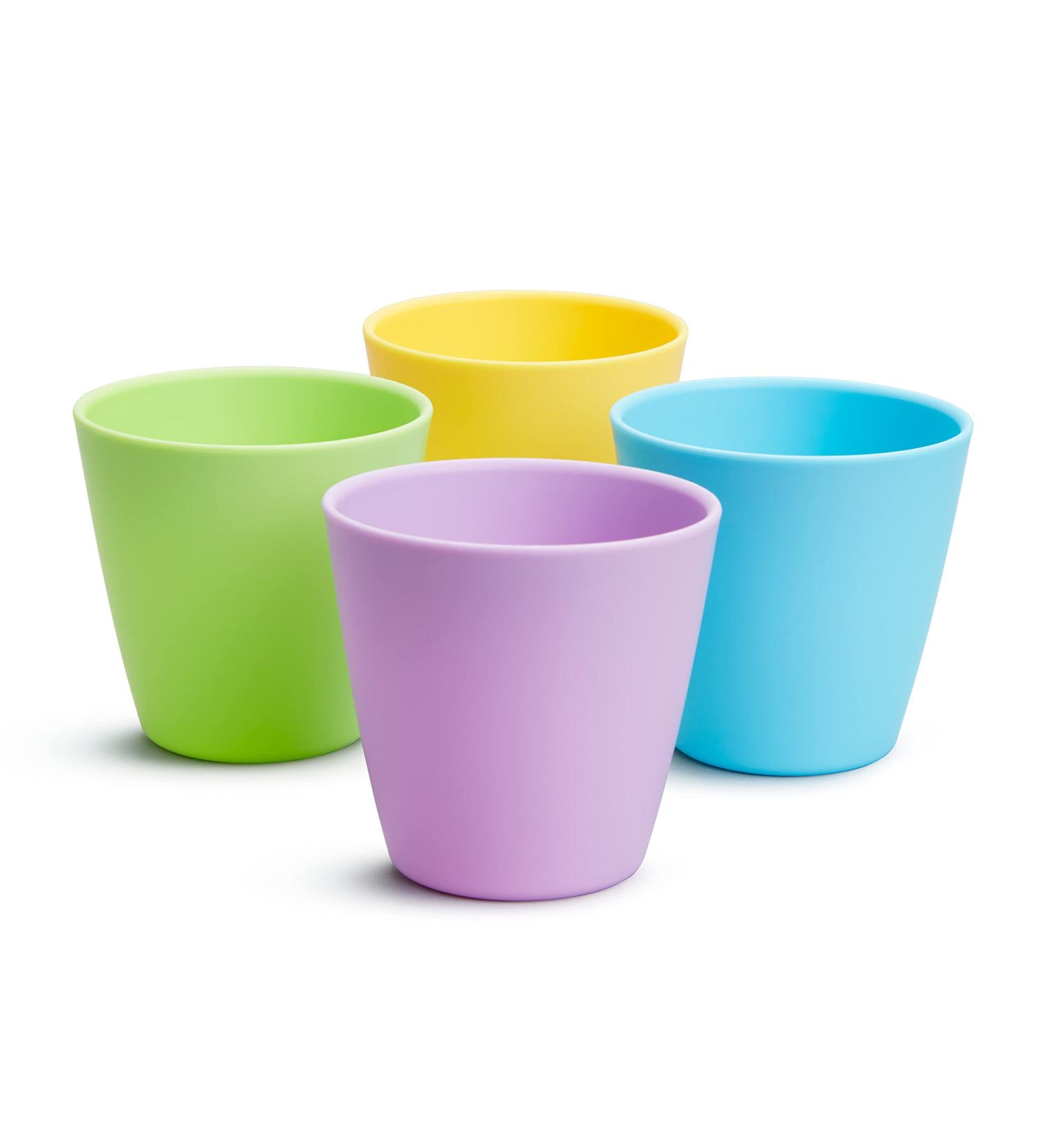 Munchkin Multi Open Training Toddler Cups 8oz - 4 Pack - Easy Grip Design - Buy Online on SooperMarket.com