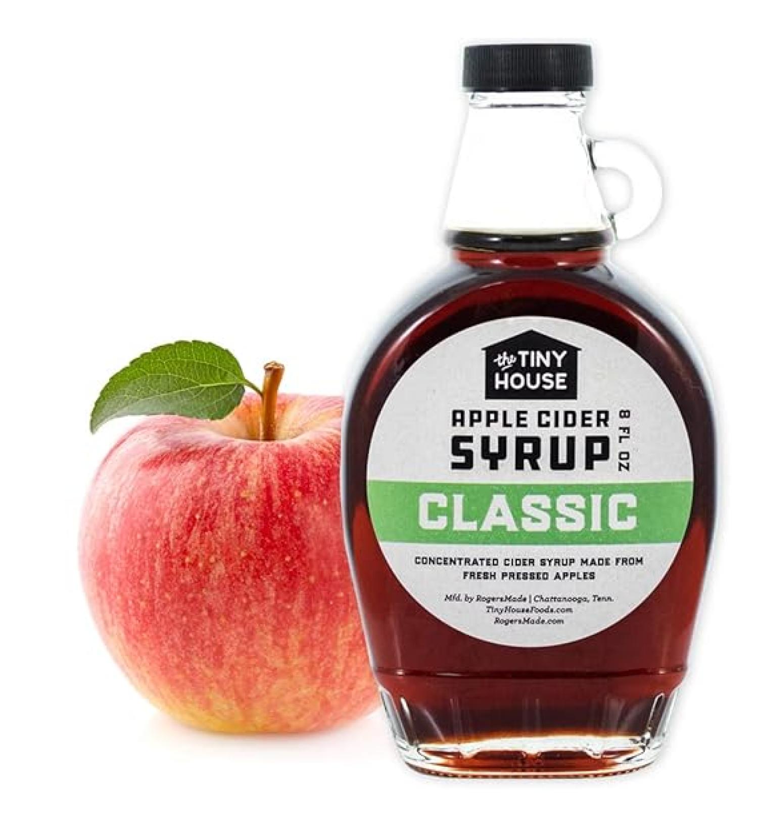 Tiny House Classic Apple Cider Syrup - Handmade Concentrated Cider from Fresh Pressed Apples 8oz - Buy Online on SooperMarket.com