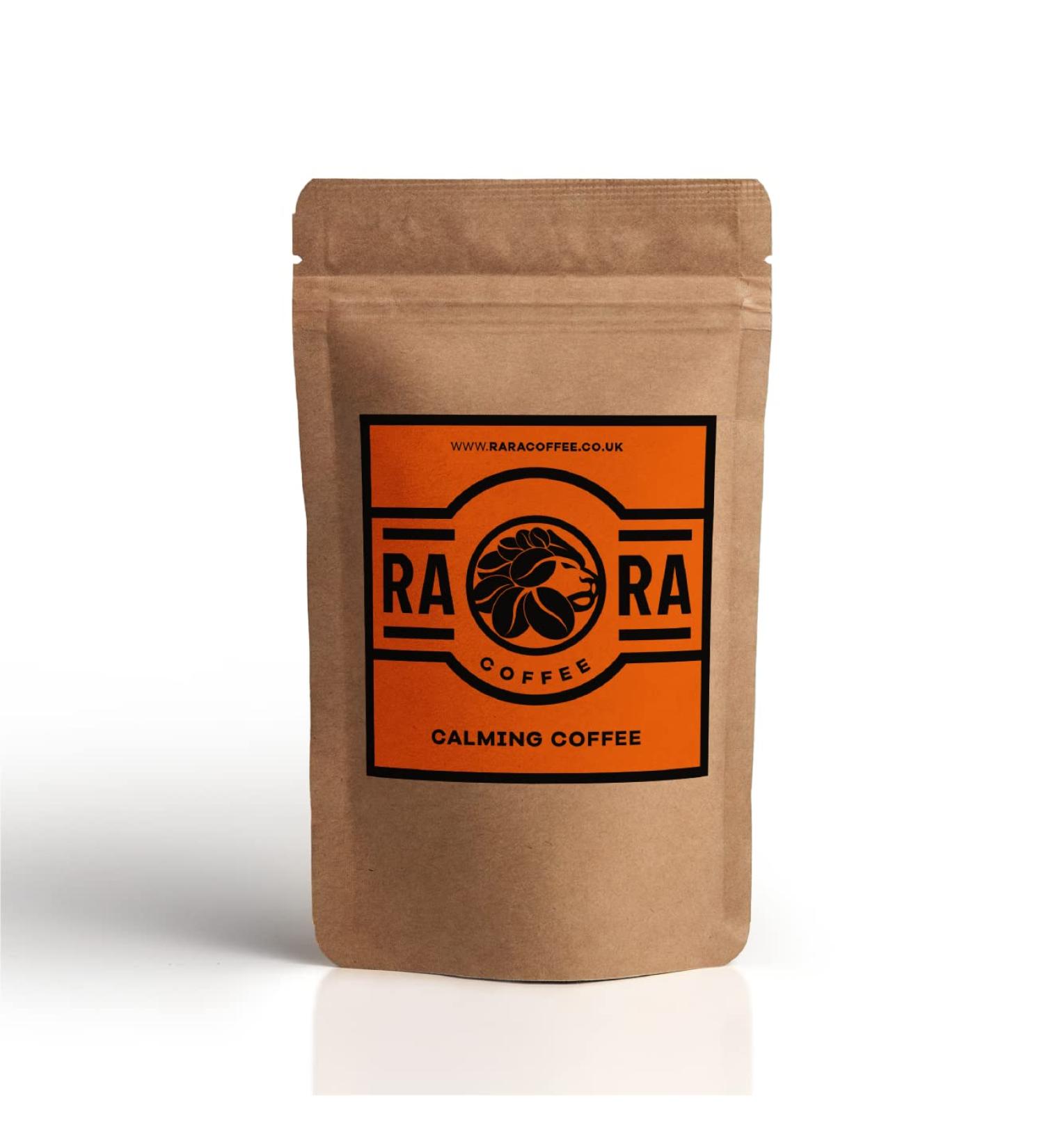 RARA CALMING Instant Arabica Coffee with Ashwangandha Mushroom Coffee Blend - 50g - Buy Online on SooperMarket.com