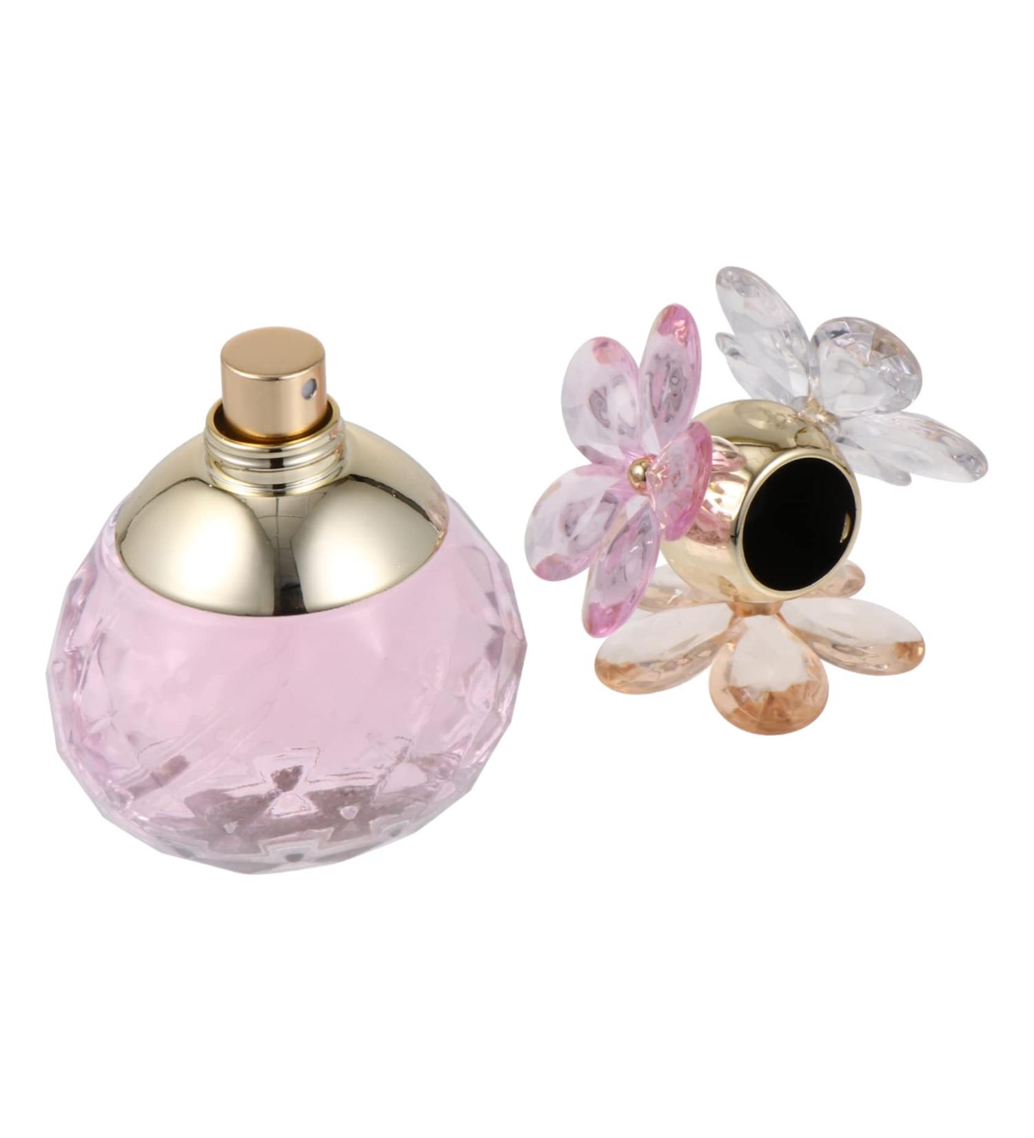 KALLORY Lady's Floral Perfume Long-Lasting Sweet Perfume Bottle for Women Natural Light Fragrance Perfume 1 Count (Pack of 1) Pink - Buy Online on SooperMarket.com
