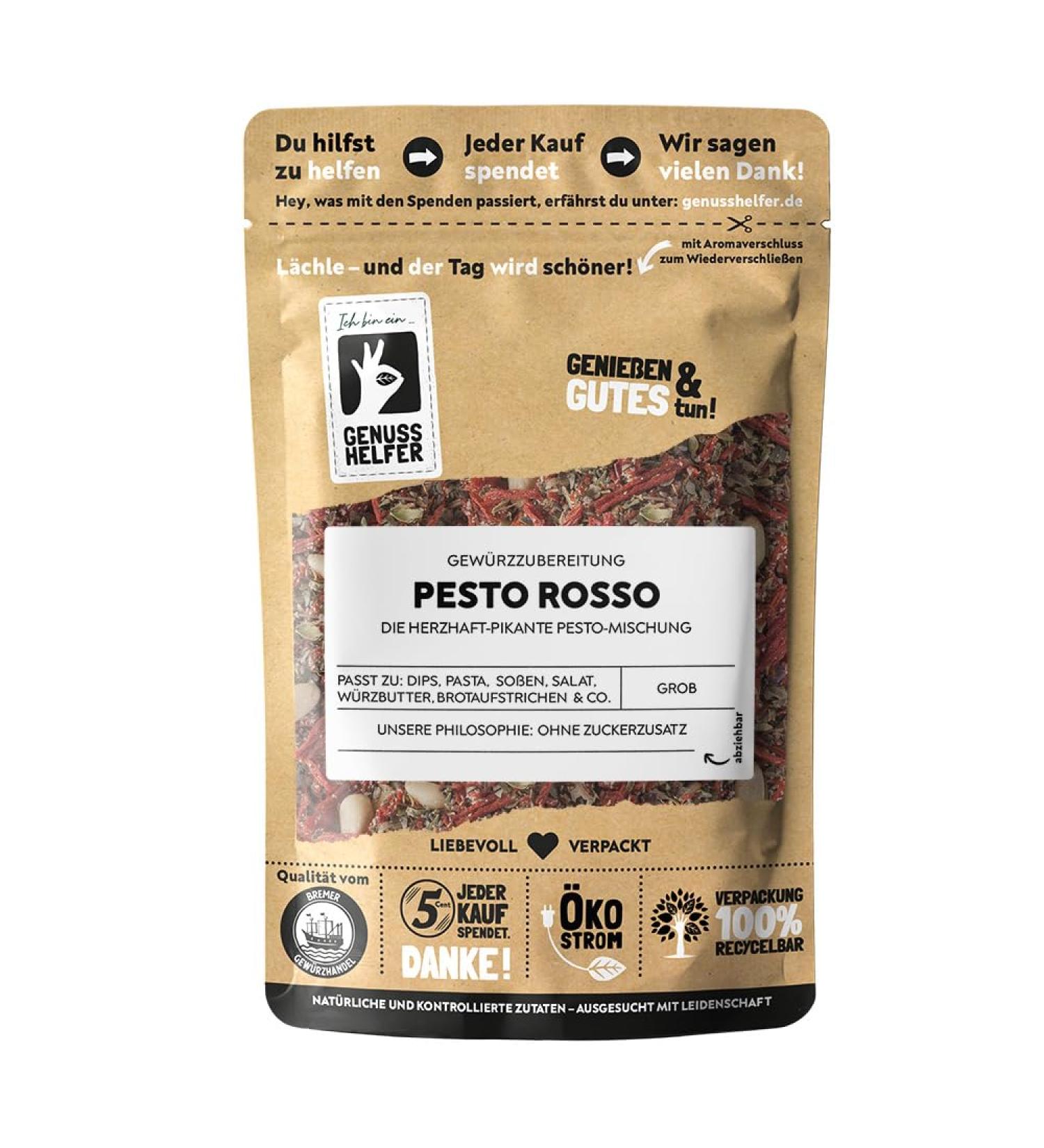 Buy Bremer Gew rzhandel Pesto Rosso Spice Mix - Authentic Red Pesto Blend 100g (1 Pack) | International Shipping Available - Buy Online on SooperMarket.com