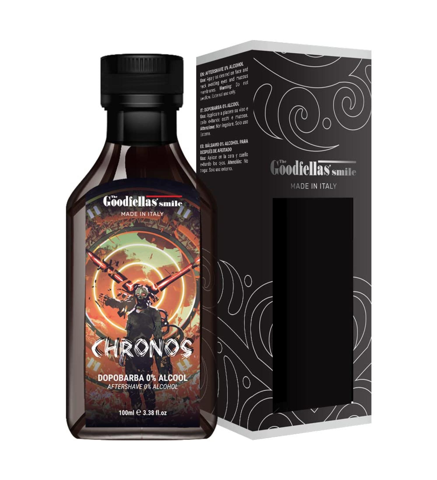 The Goodfellas' smile Chonos Zero Alcohol After-Beard Liquid 100ml Chonos 1 ml (1 pack)