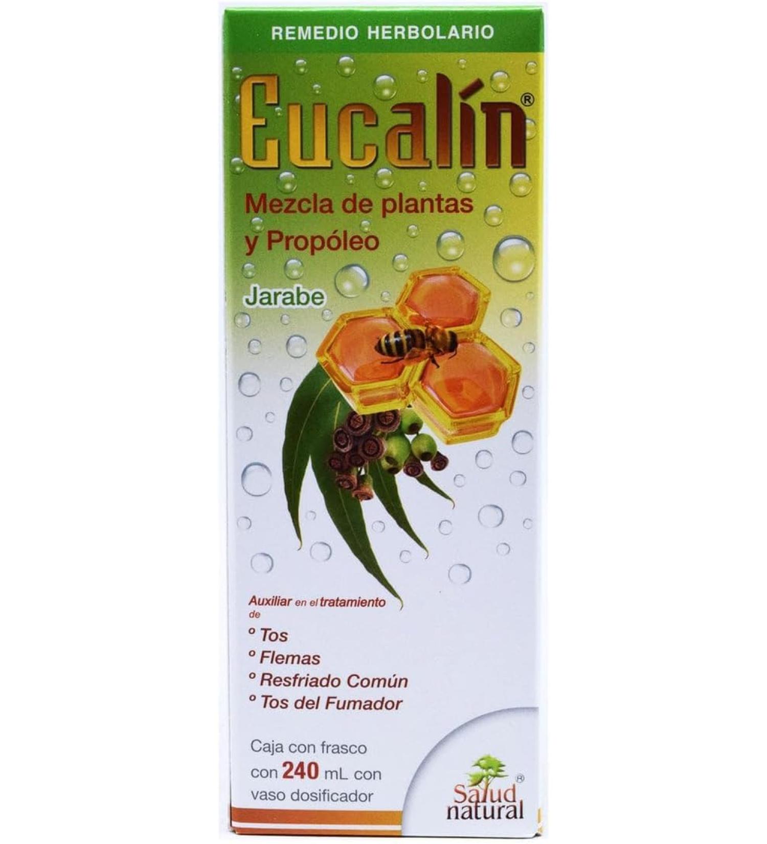 Jarabe Eucalin Miel 240 ml - Alivio Natural para Tos Flemas y Resfriado Com n - Env o Internacional - Buy Online on SooperMarket.com