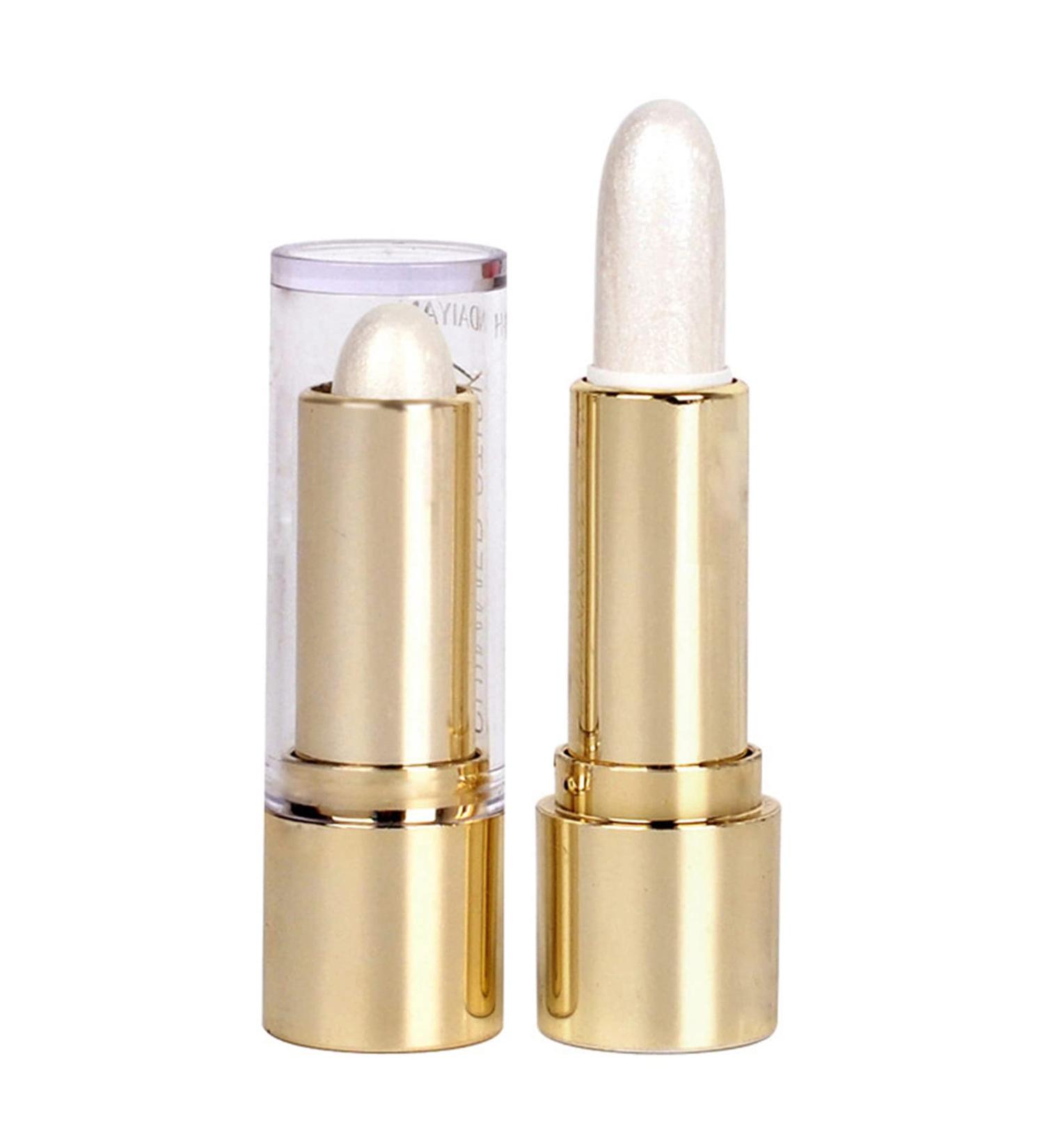 Waterproof Face Glitter Highlighter Stick - Long-Lasting Bronzer Shimmer - White - Buy Online on SooperMarket.com