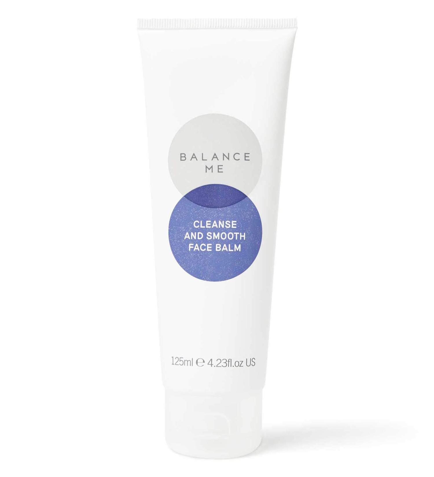 Balance Me Cleanse & Smooth Face Balm - 100% Natural & Vegan Hot Cloth Cleanser for All Skin Types | Removes Makeup & Exfoliates with Arctic Cloudberry & Rosehip | 4.2 Fl Oz Made in UK - Buy Online on SooperMarket.com