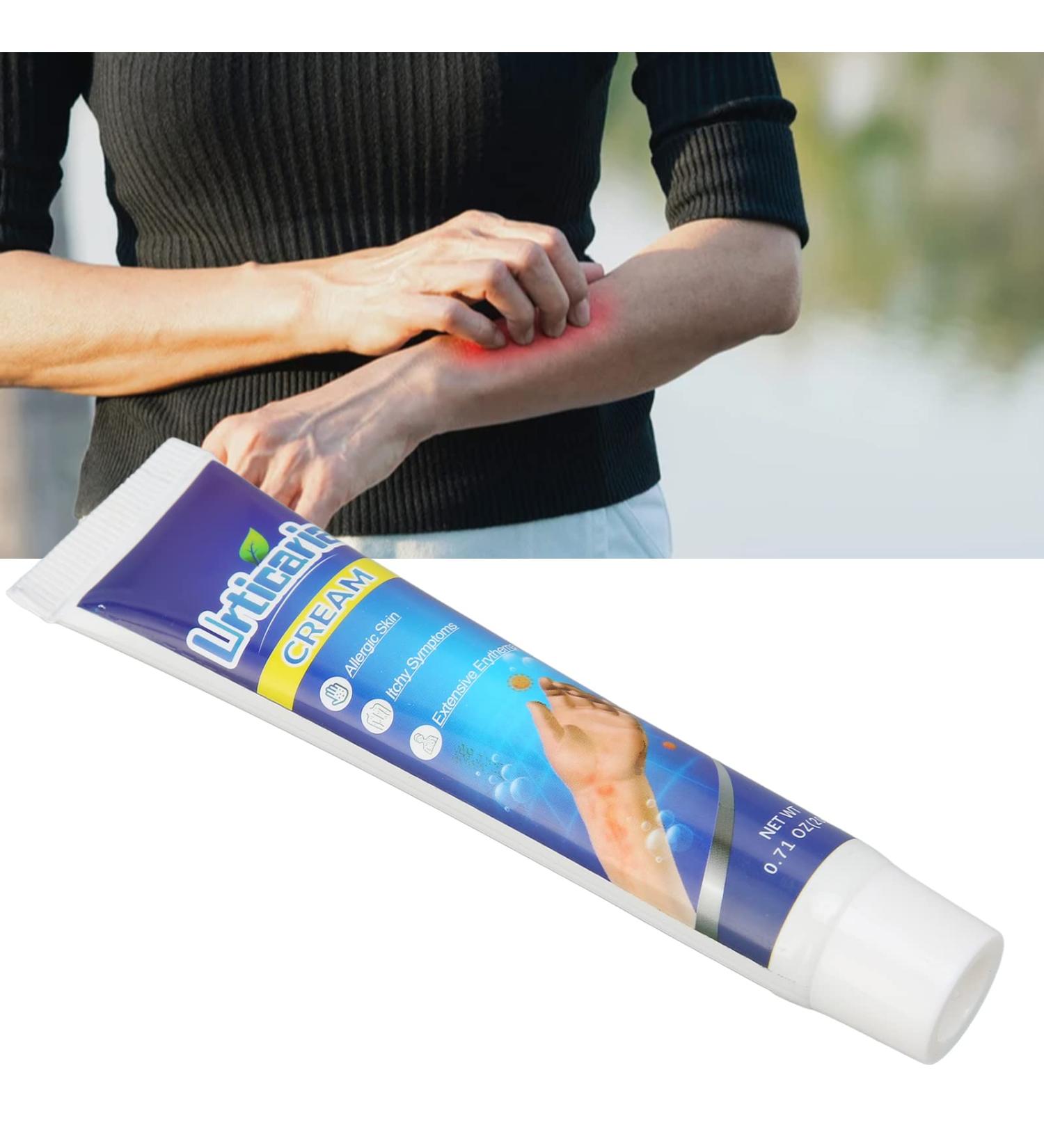 20g Anti-Itch Cream for Urticaria & Pruritus | Adjunctive Treatment for Dry Skin | Soothes Hives & E45 Itch Relief - Buy Online on SooperMarket.com