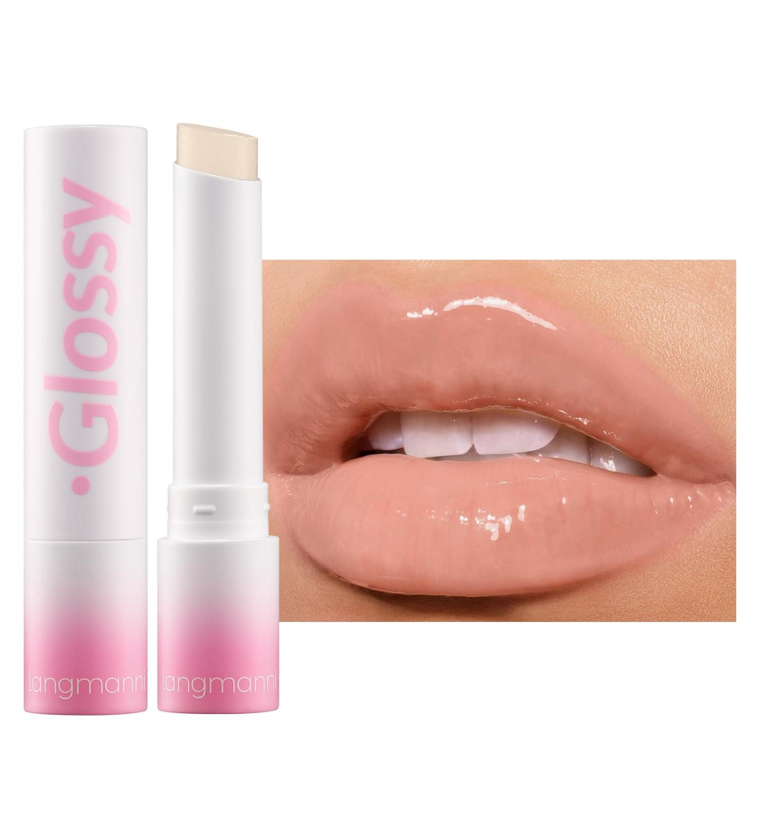Lip Balm Moisturizing Hydrating Lighten Lip Lines Anti-dry Lip Balm Lip Gloss Makeup Lip Moisturizer Care For Women Lip Gloss - Buy Online on SooperMarket.com