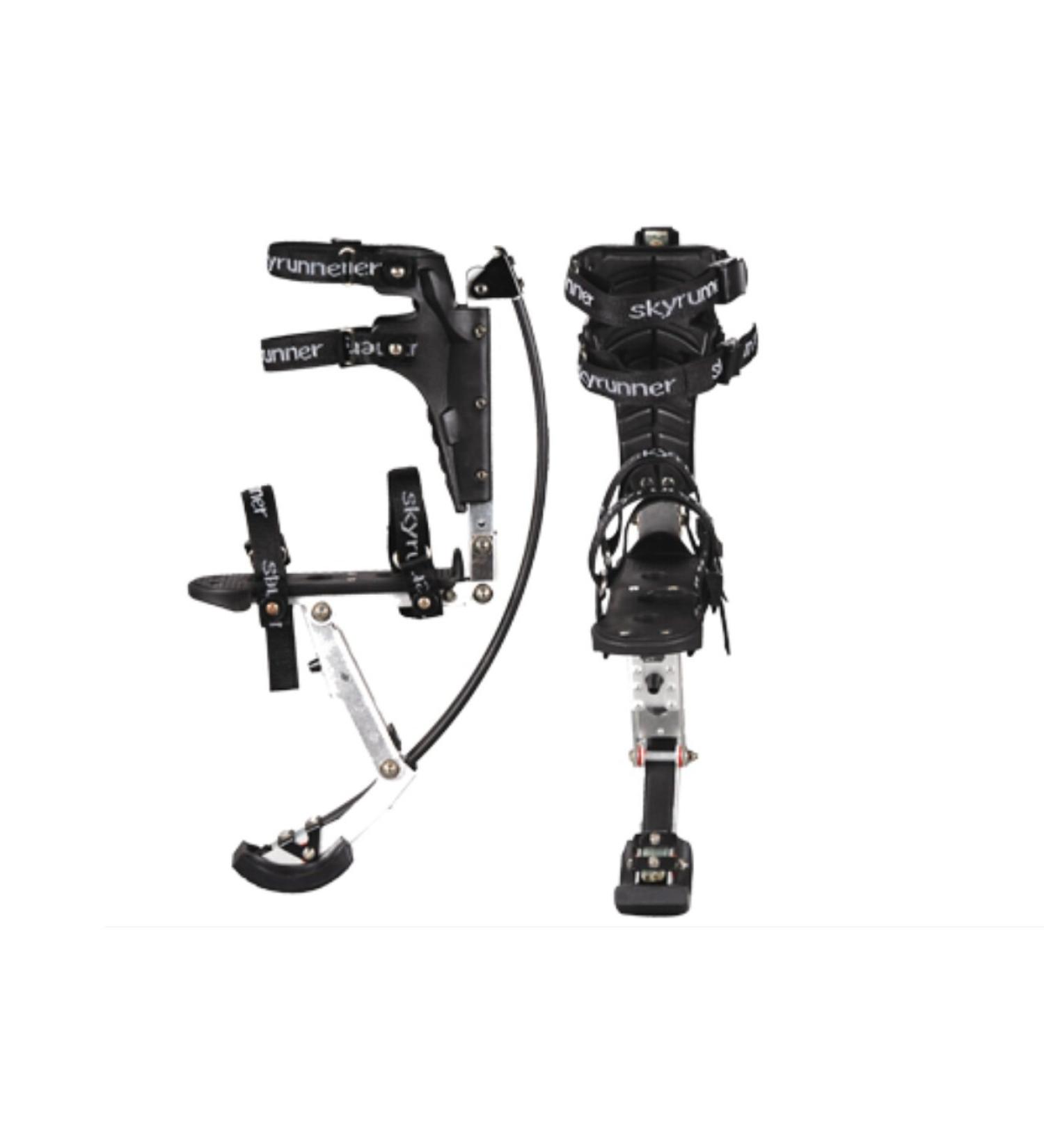 Iconiciris Kids Kangaroo Shoes Jumping Stilts (Black) - Fitness Exercise for Children (66-110lbs/30-50kg) - Buy Online on SooperMarket.com