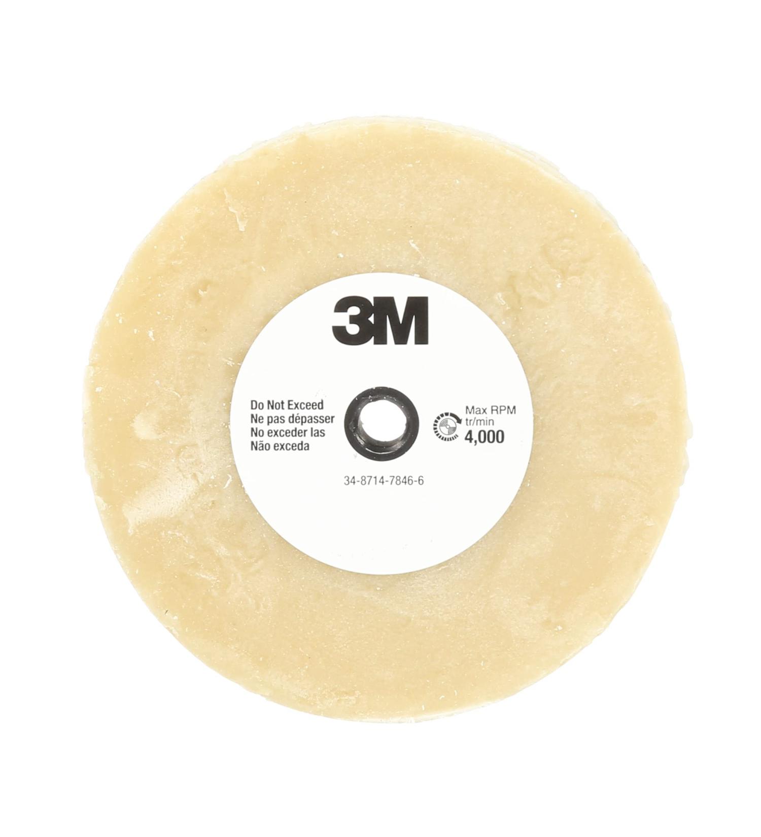 Cubitron 3M Stripe Off Wheel Adhesive & Decal Remover - 4 x 5/8 - 07499 (Pack of 1) - Buy Online on SooperMarket.com
