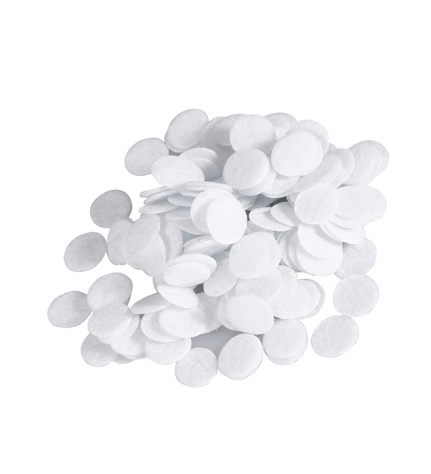 100pcs Round Blackhead Removal Cotton Filters - Optimal Beauty & Skincare Pads (20mm - Buy Online on SooperMarket.com